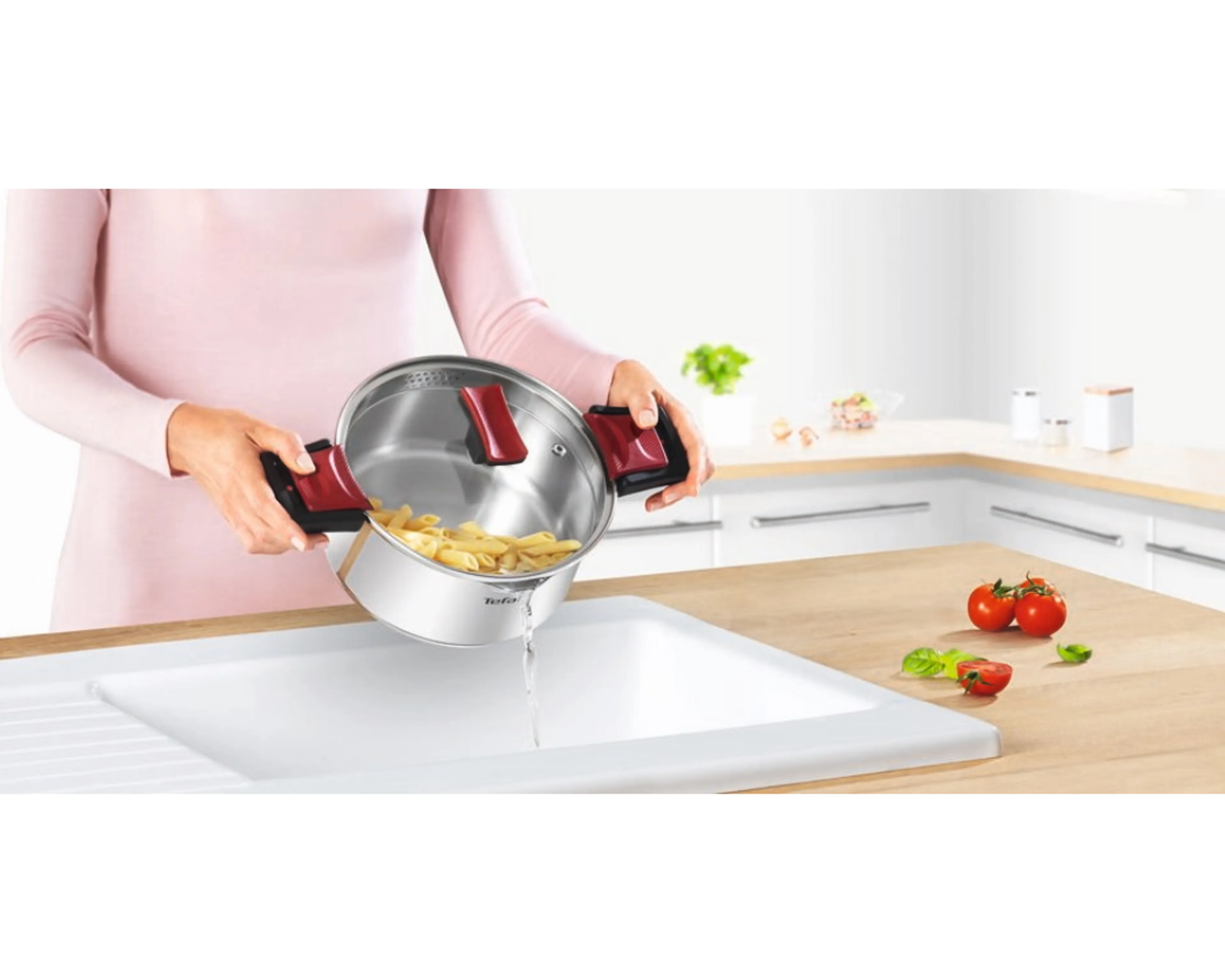 Набор посуды Tefal Cook&Clip  6 предметов 1,5/2,9/5л 16/20/24см G723S674
