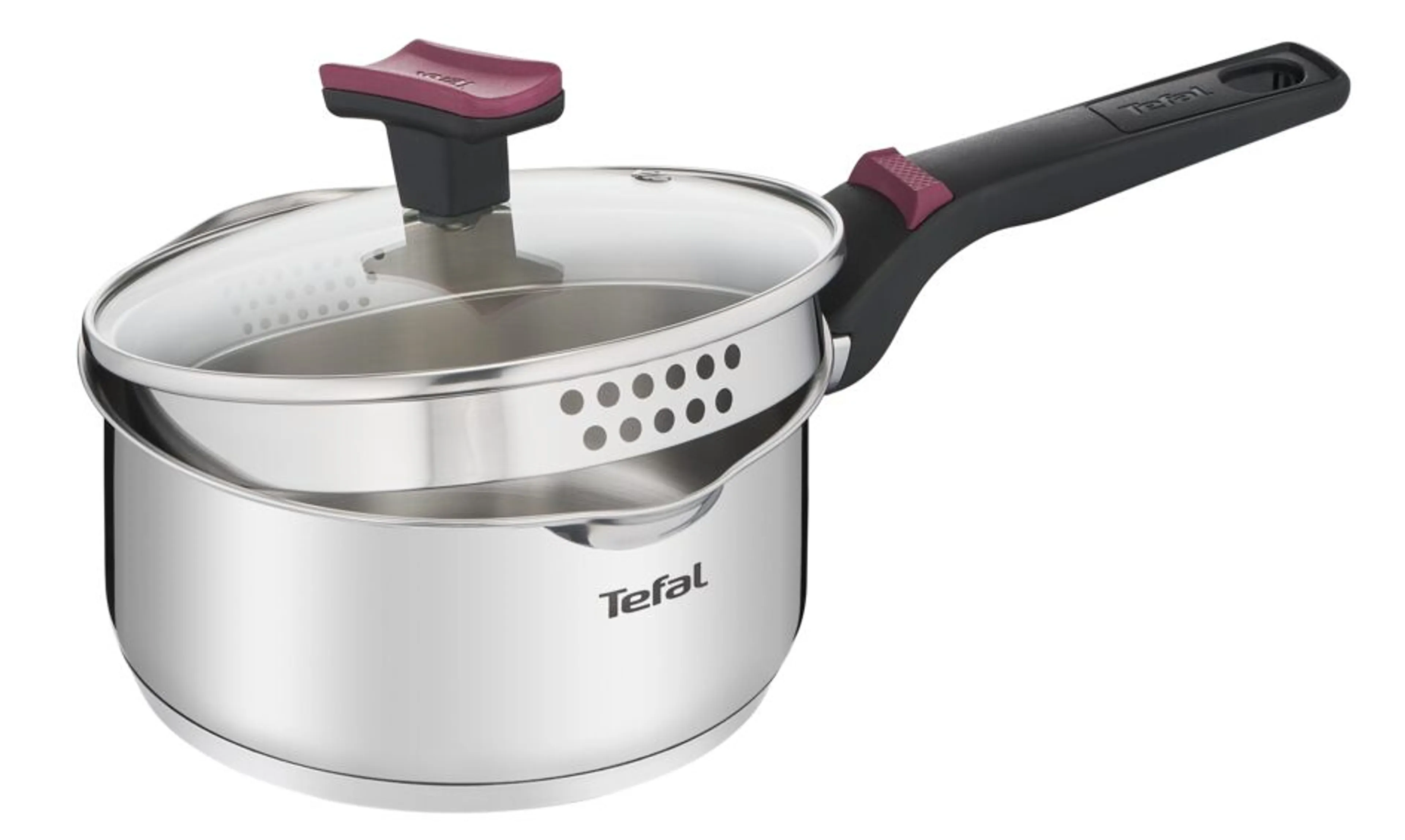 Набор посуды Tefal Cook&Clip  6 предметов 1,5/2,9/5л 16/20/24см G723S674
