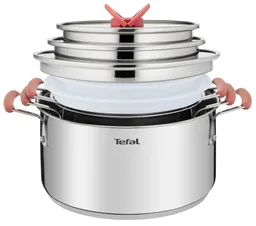 Набор посуды Tefal Opti'Space 13 предметов 2,1/3/5,2л 18/20/24см G720SD74