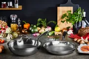 Сковорода-вок с крышкой Tefal Eternal Mesh Frypan 28 см E4971634