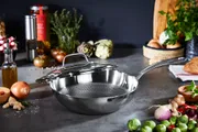 Сковорода-вок с крышкой Tefal Eternal Mesh Frypan 28 см E4971634