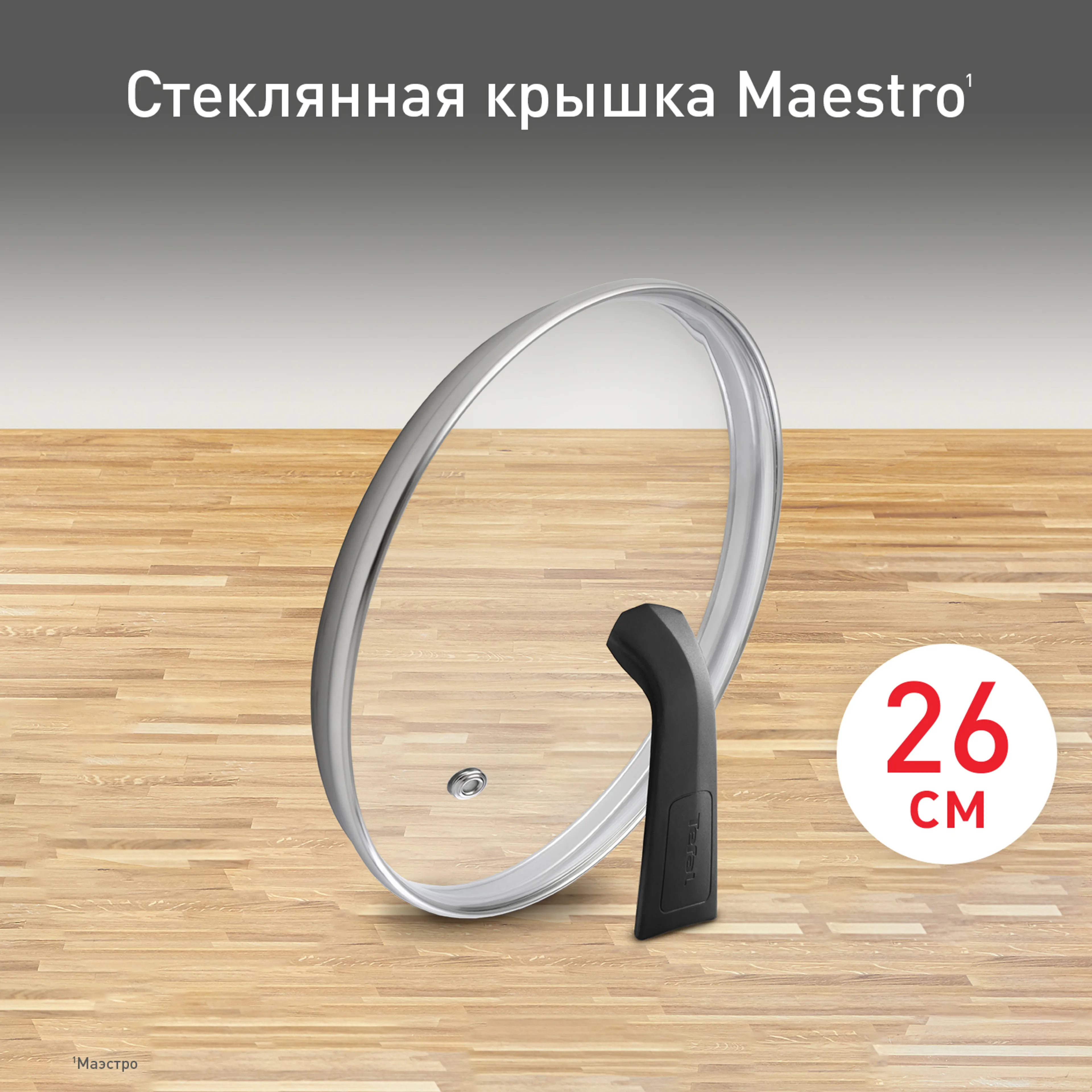 цена на Стеклянная крышка Tefal Maestro 26 см 04198726