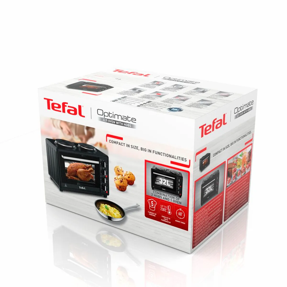 Мини-печь Tefal Optimate OF463830