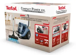 Пылесос с контейнером Tefal Compact Power XXL  TW4871EA