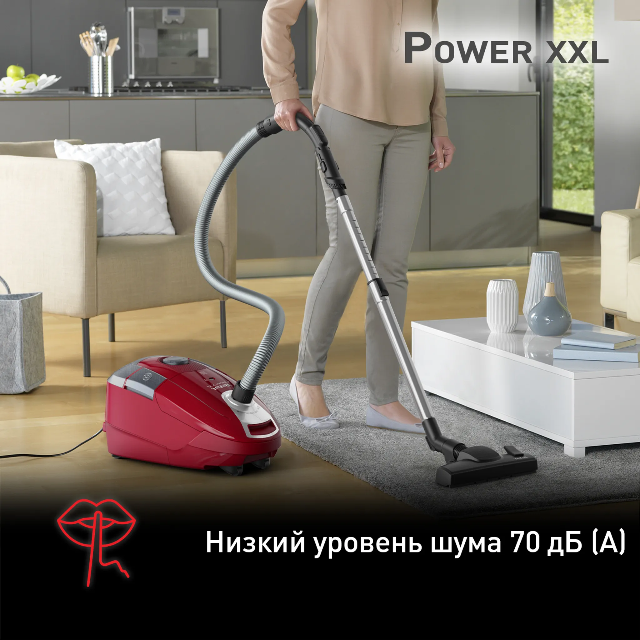 Пылесос с пылесборником Tefal Power XXL Silence TW3153EA