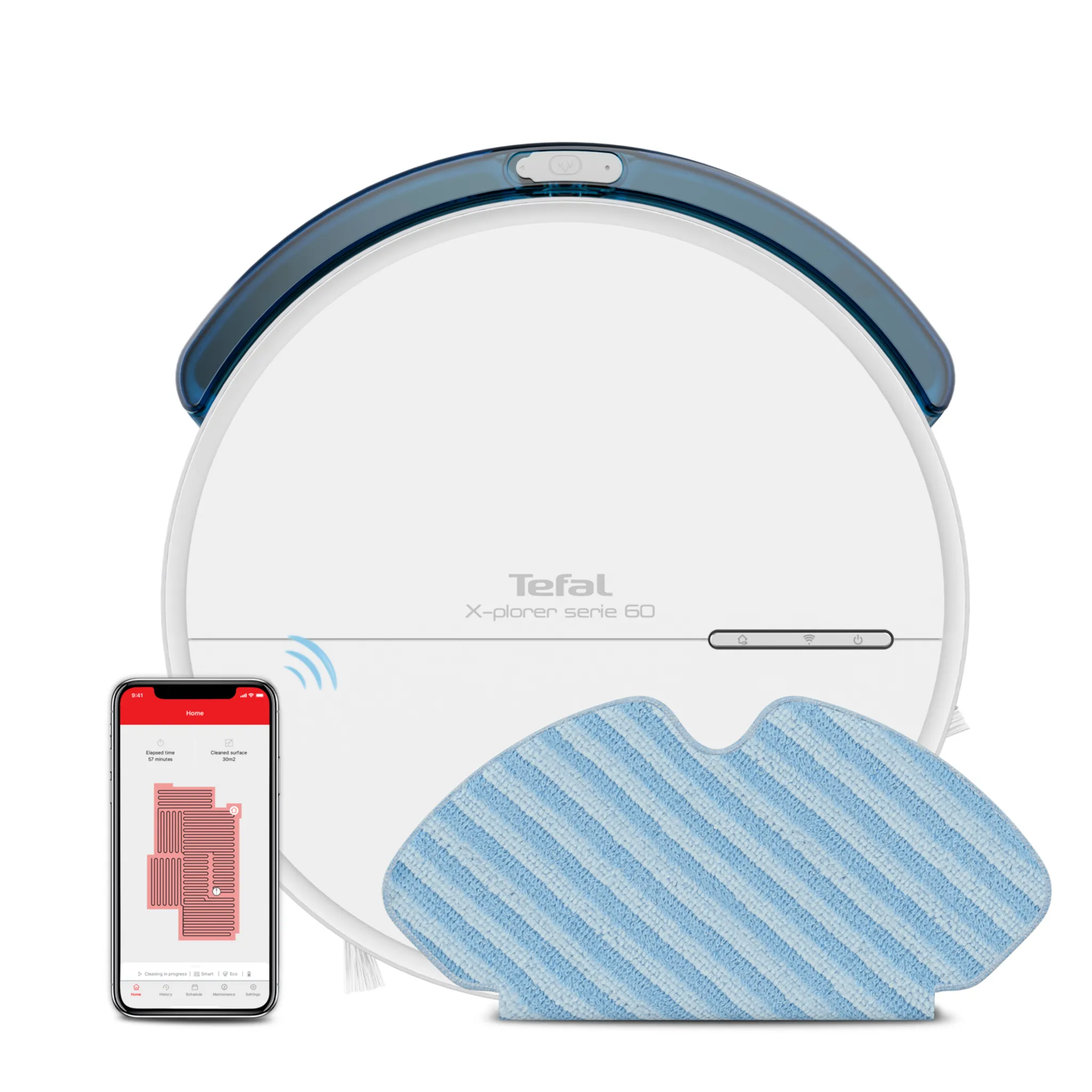 Робот-пылесос Tefal X-plorer Serie 60 RG7447WH