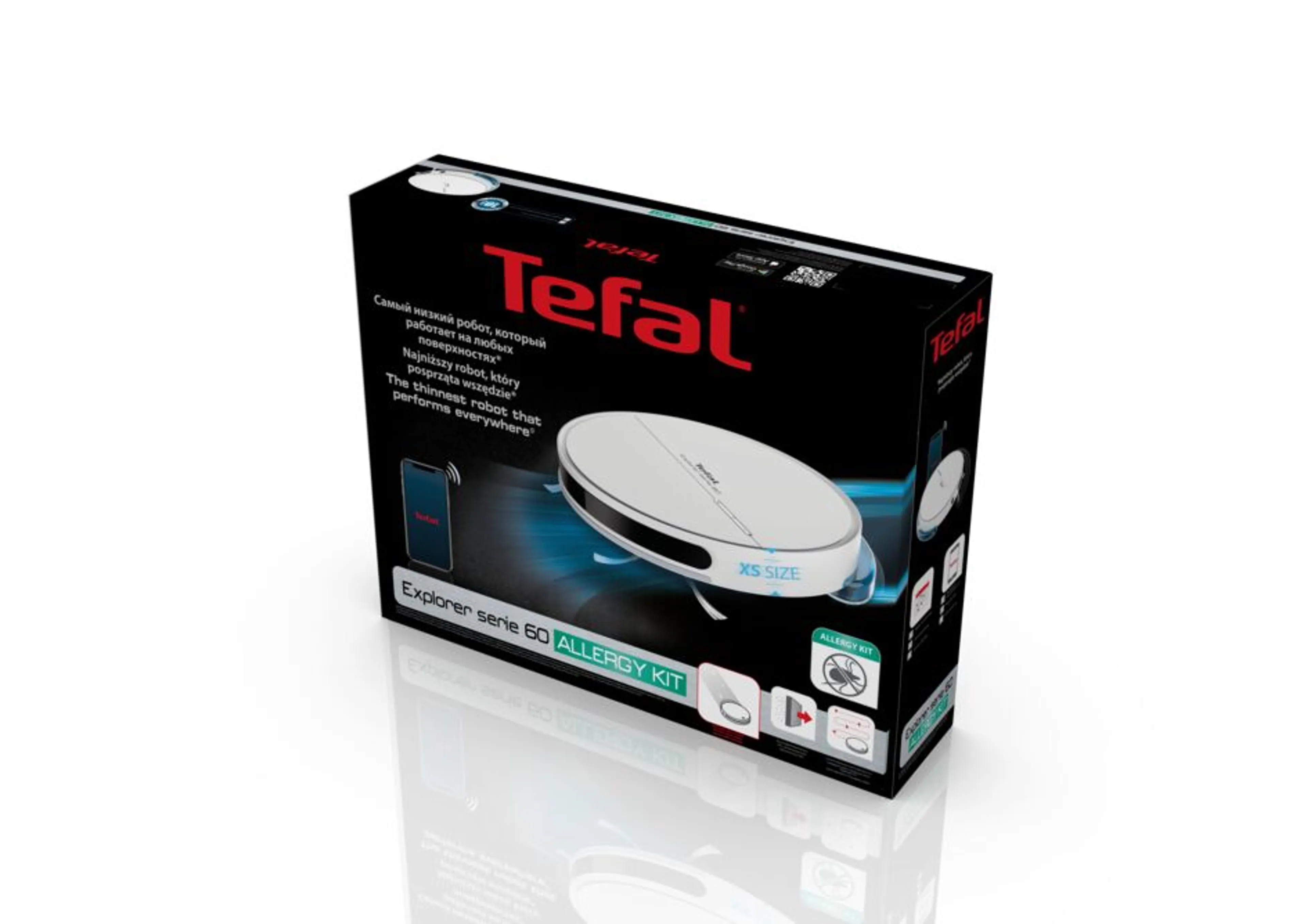 Робот-пылесос Tefal X-plorer Serie 60 RG7447WH