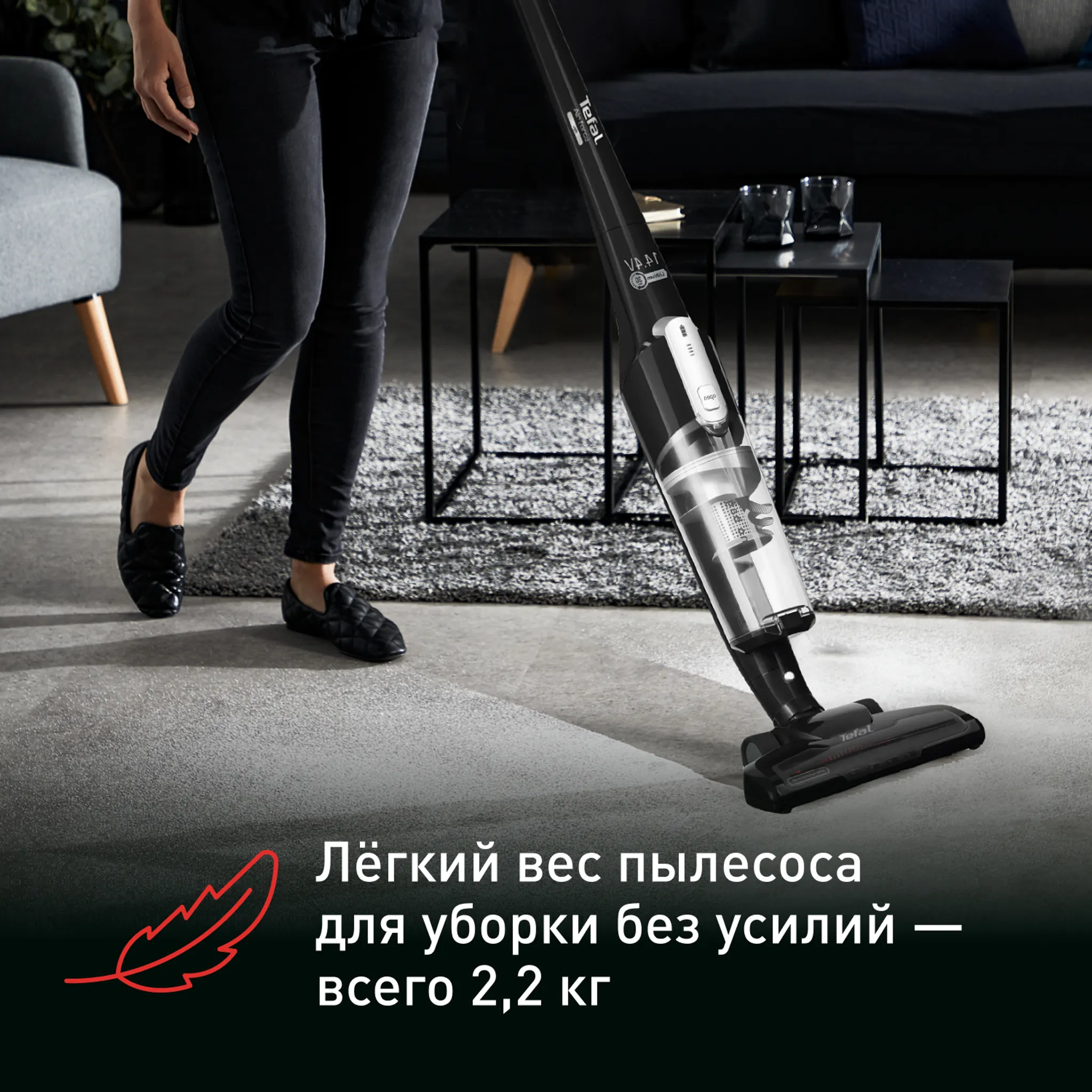 Беспроводной пылесос Tefal Air Force Light TY6545RH