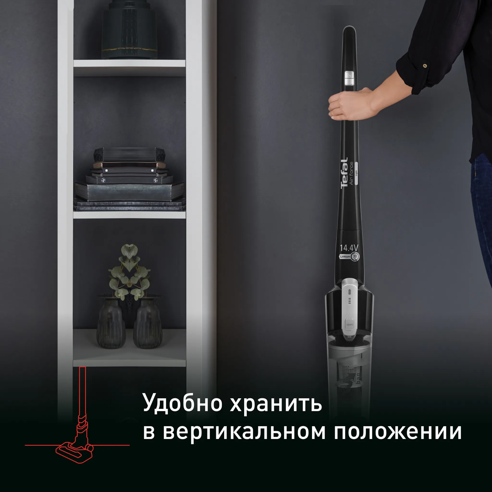Беспроводной пылесос Tefal Air Force Light TY6545RH