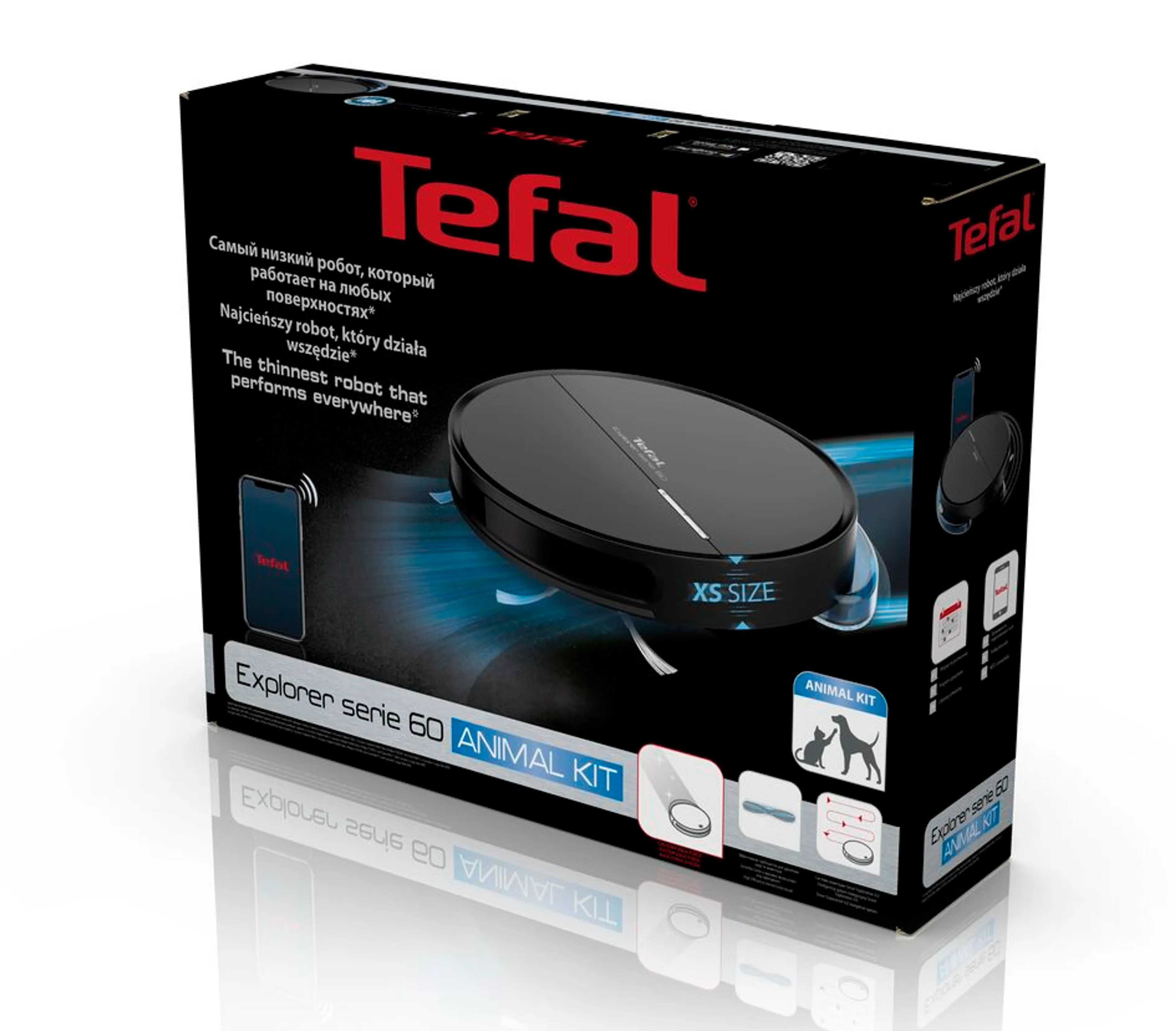 Робот-пылесос Tefal X-plorer Serie 60 RG7455WH