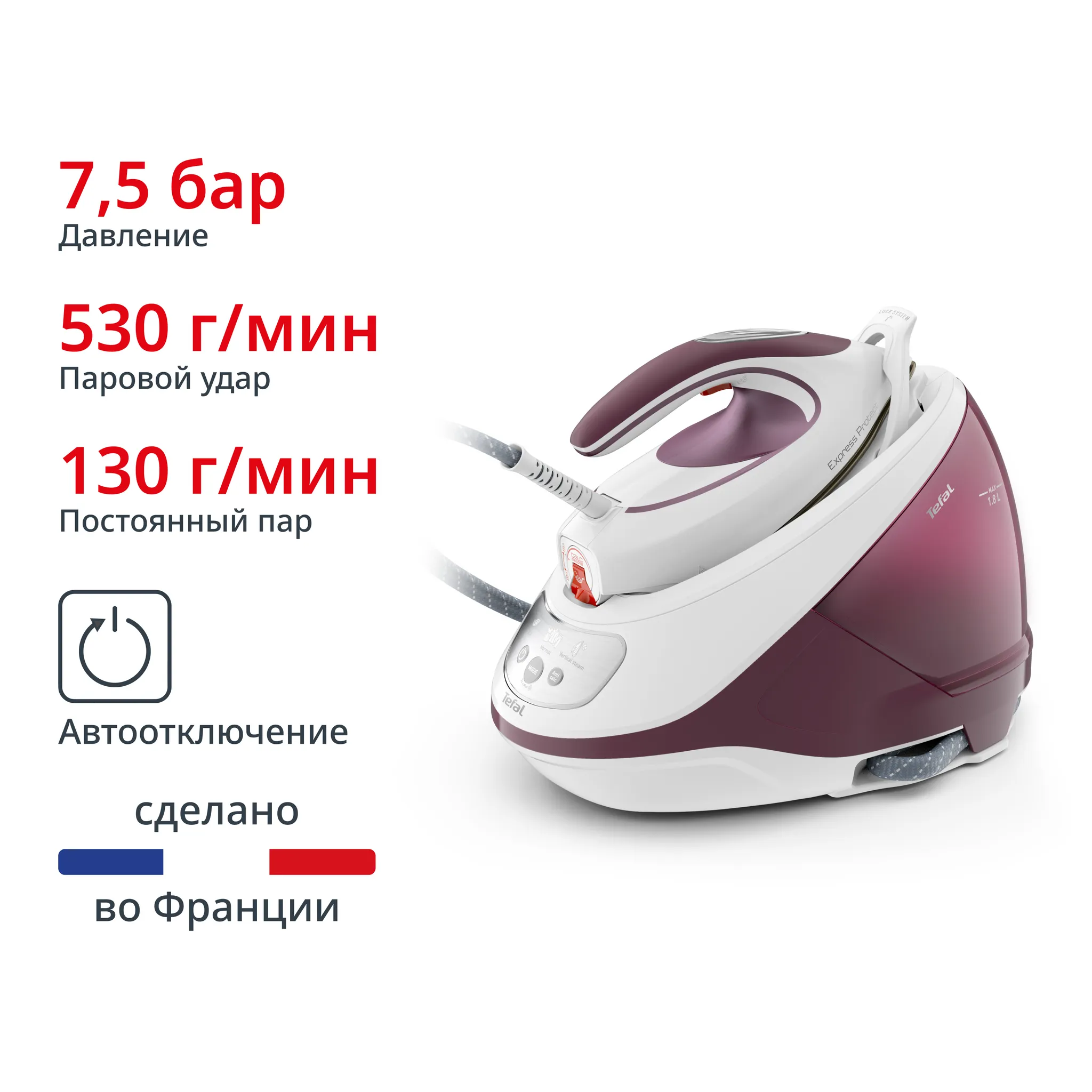 Парогенератор Tefal Express Protect SV9201E0