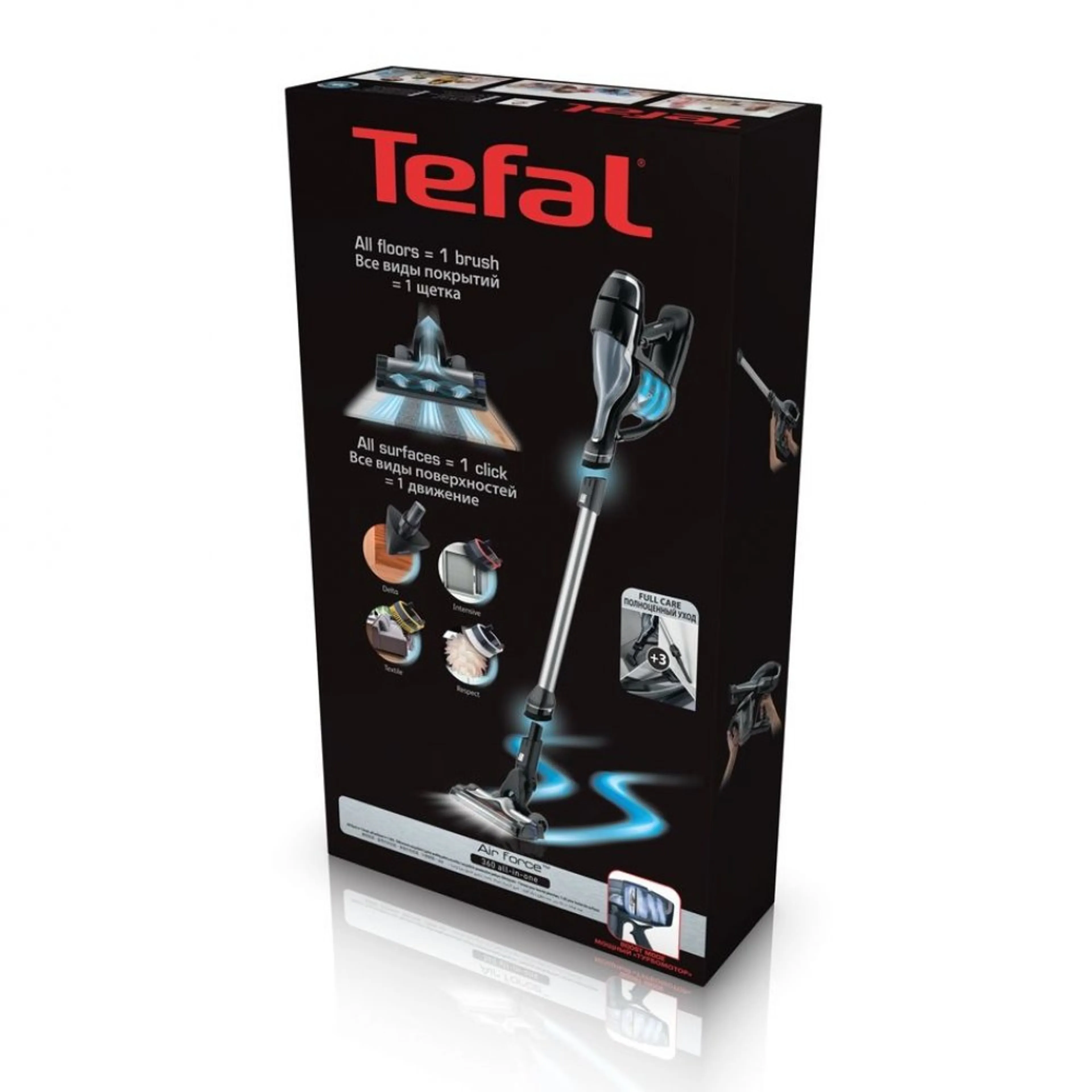 Беспроводной пылесос Tefal Air Force All in One 360 TY9266WO