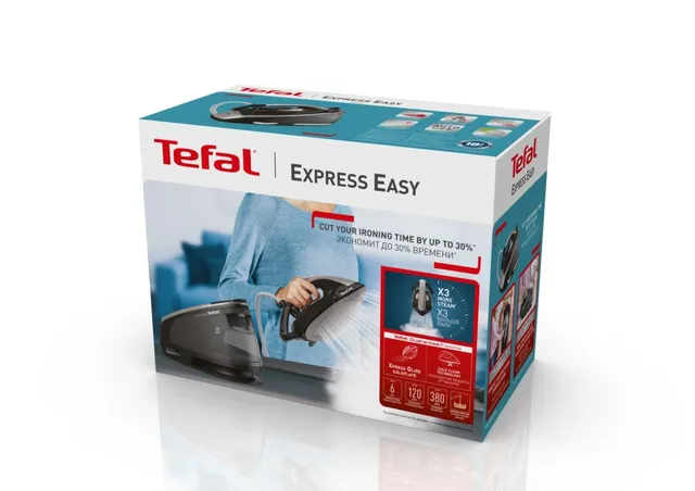 Парогенератор Tefal Express Easy SV6140E0, цена 11999.00 руб. в ...