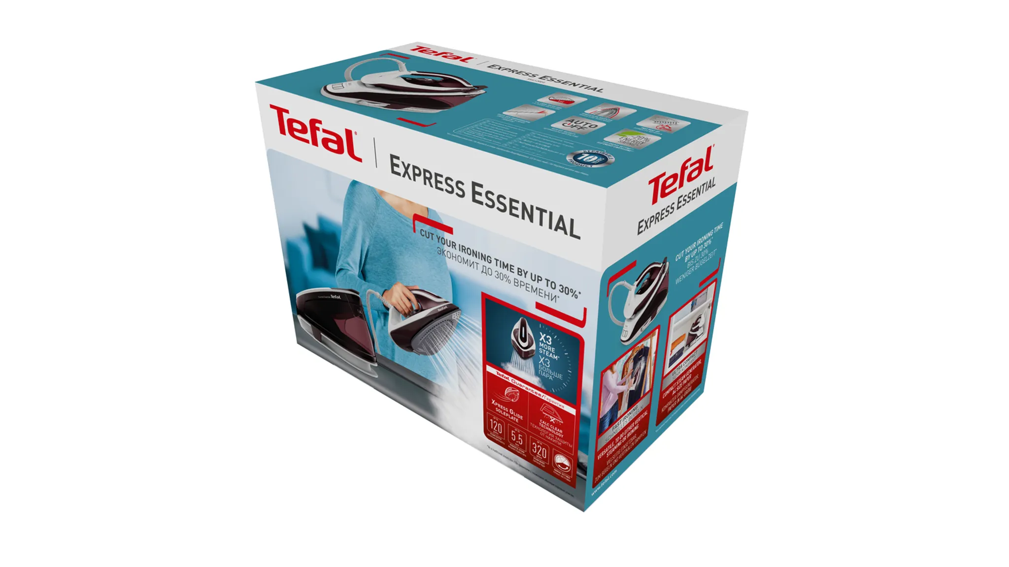 Парогенератор Tefal Express Essential SV6120E0