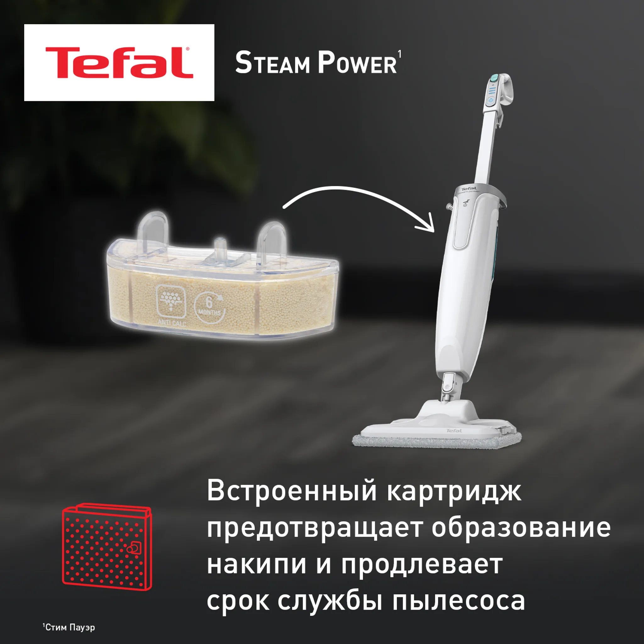 Пароочистители Tefal Steam Power VP6557RH