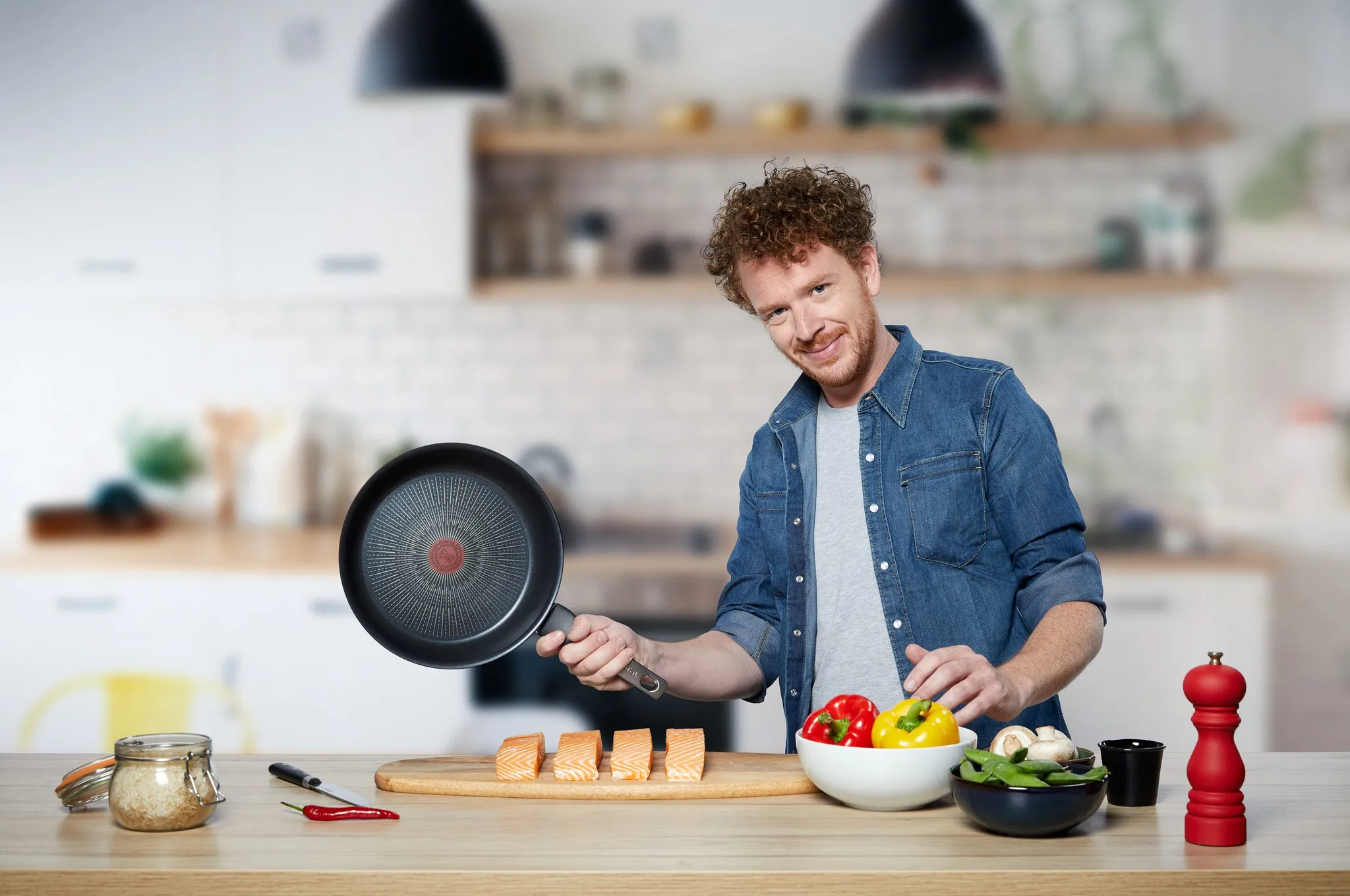 Индукционная сковорода Tefal Unlimited 30 см G2550772