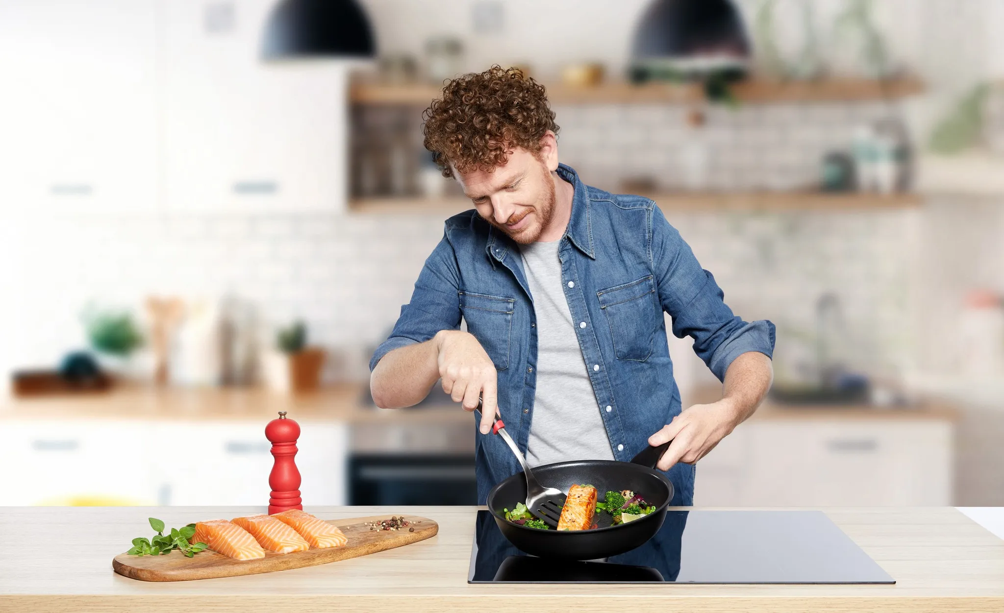 Индукционная сковорода Tefal Unlimited 30 см G2550772