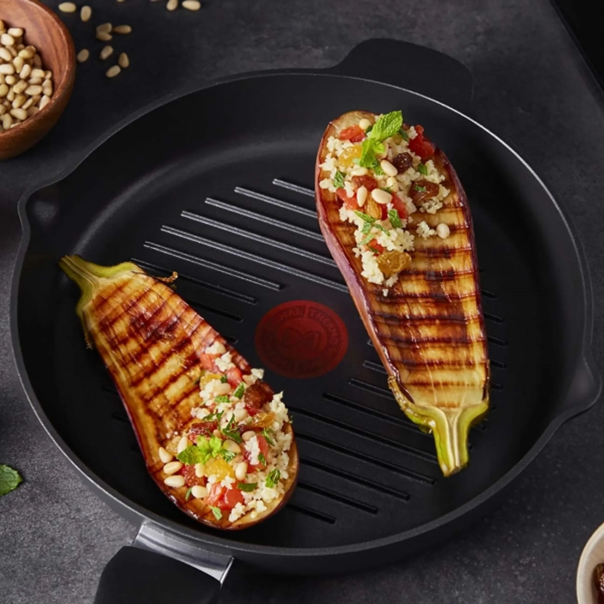 Индукционная сковорода-гриль круглая Tefal Unlimited 26 см E2294074