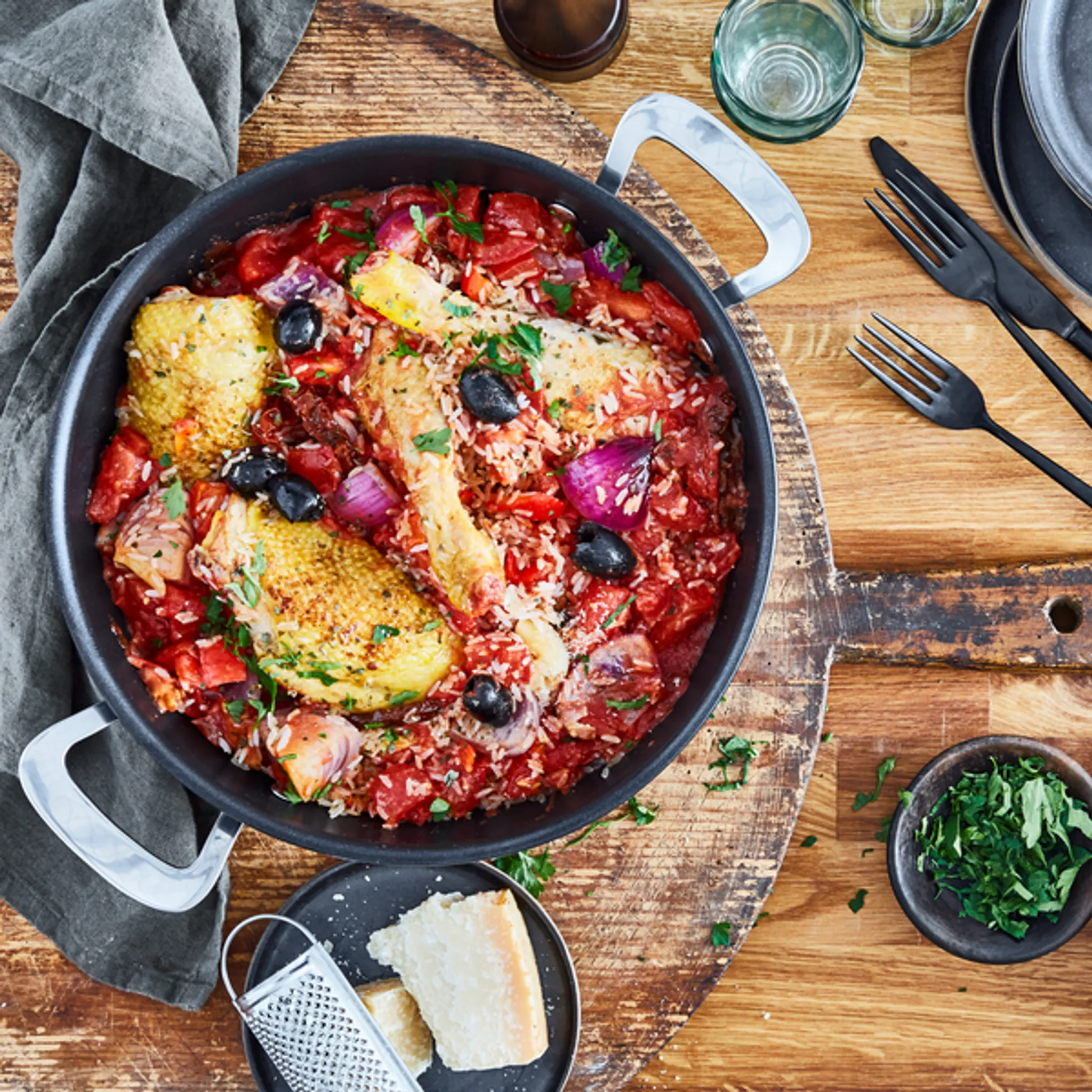 Индукционный казан Tefal Unlimited 26 см G2557172