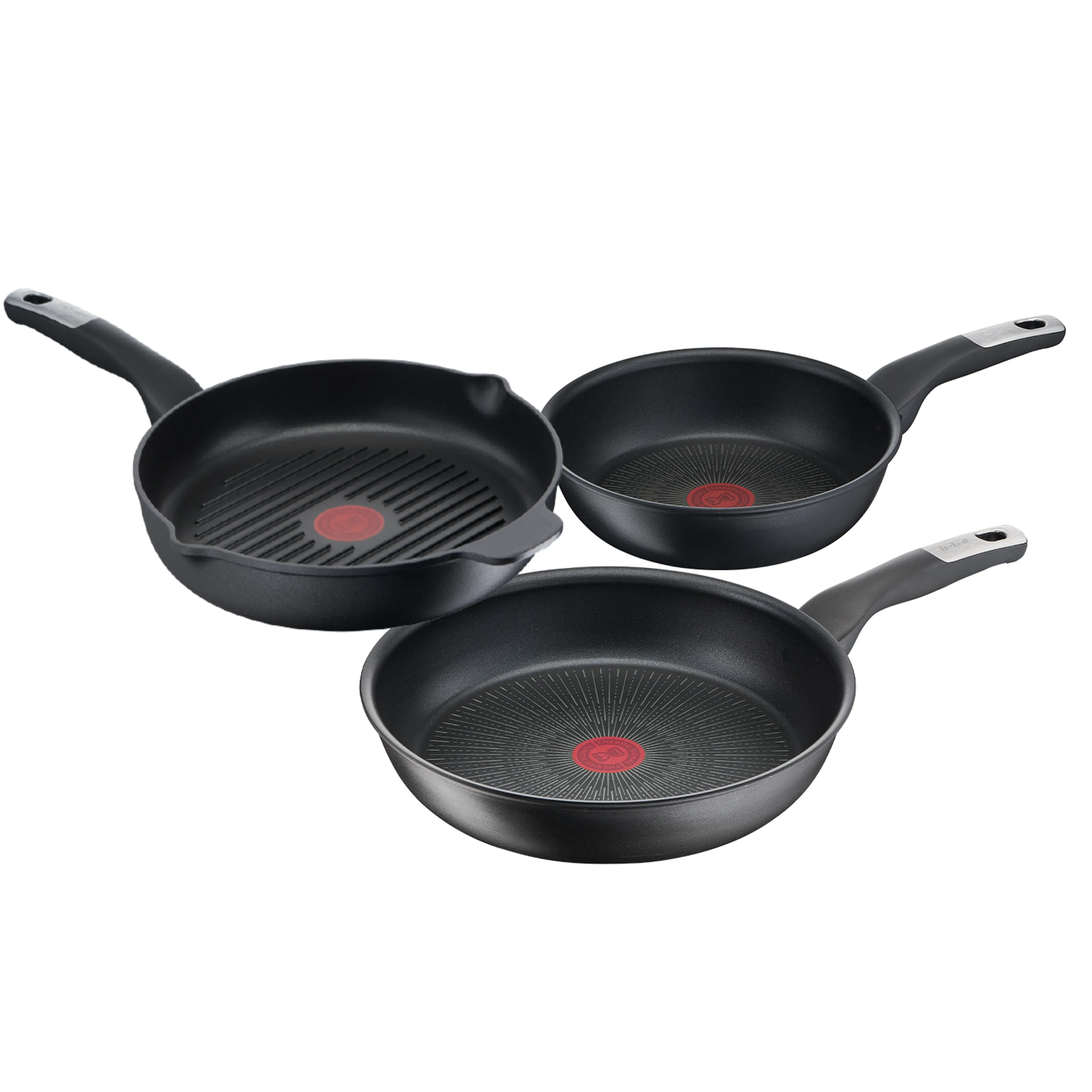 Набор посуды Tefal Unlimited S 3 предмета 22/26/26см фото