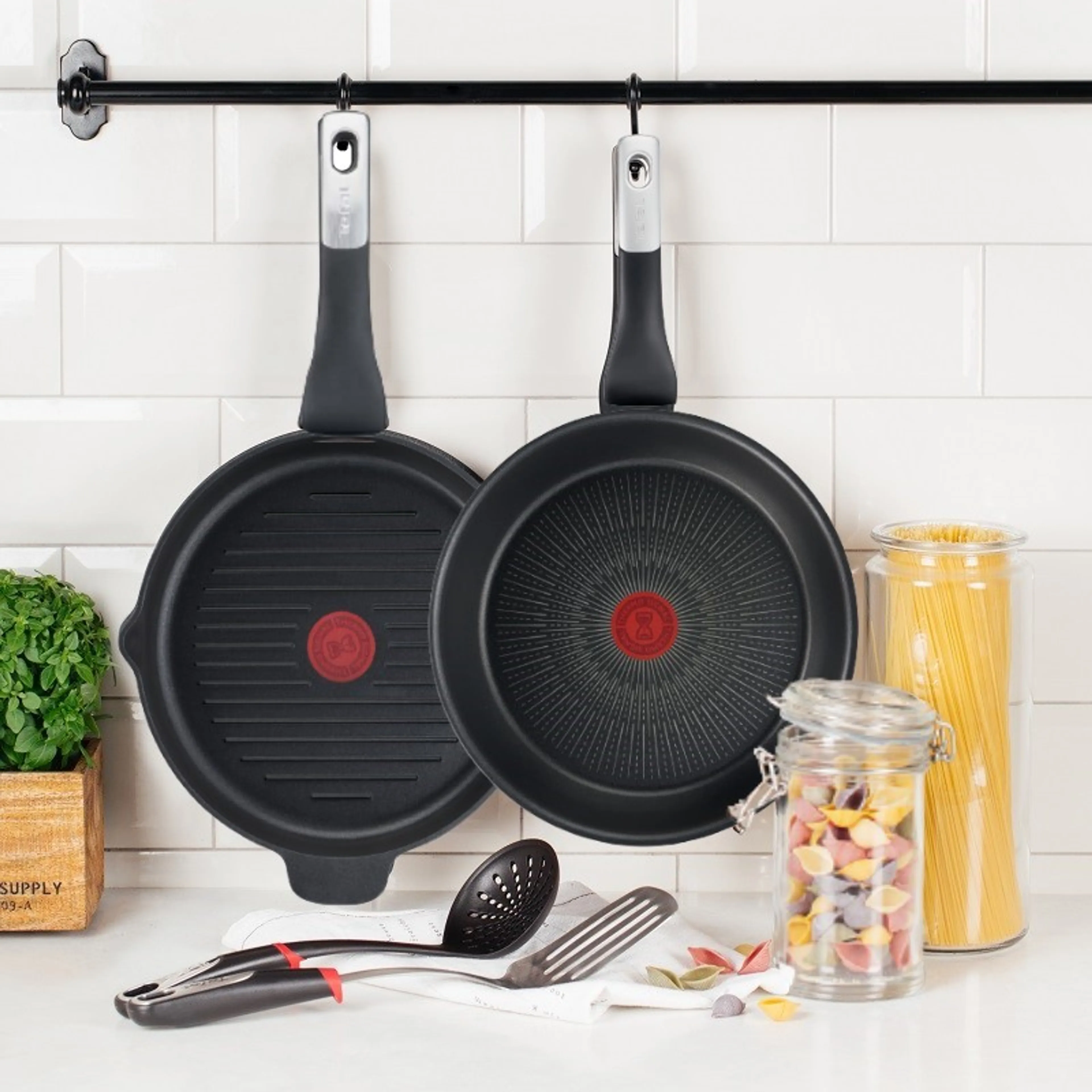 Набор посуды Tefal Unlimited S 3 предмета 22/26/26см