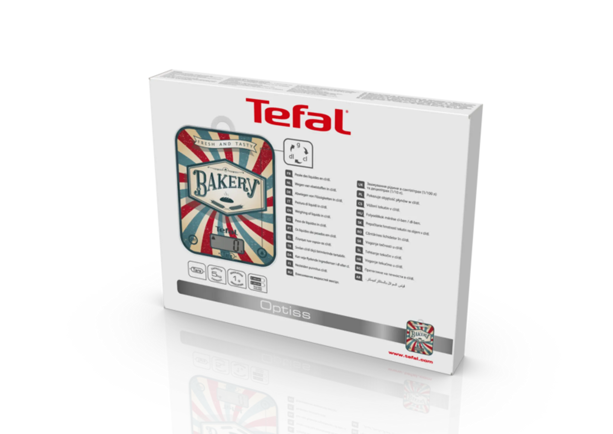 Кухонные весы Tefal Optiss Decor BC5102V2