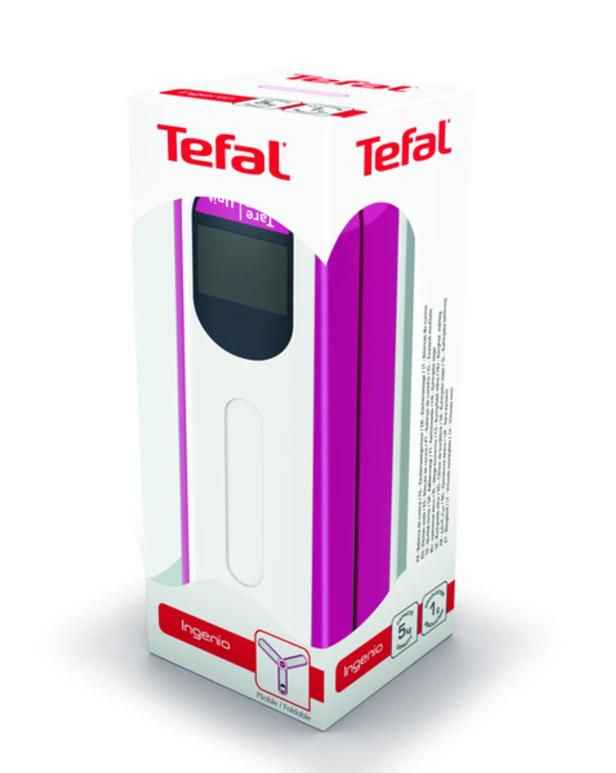Кухонные весы Tefal Ingenio foldable kitchen scale BC5400V1