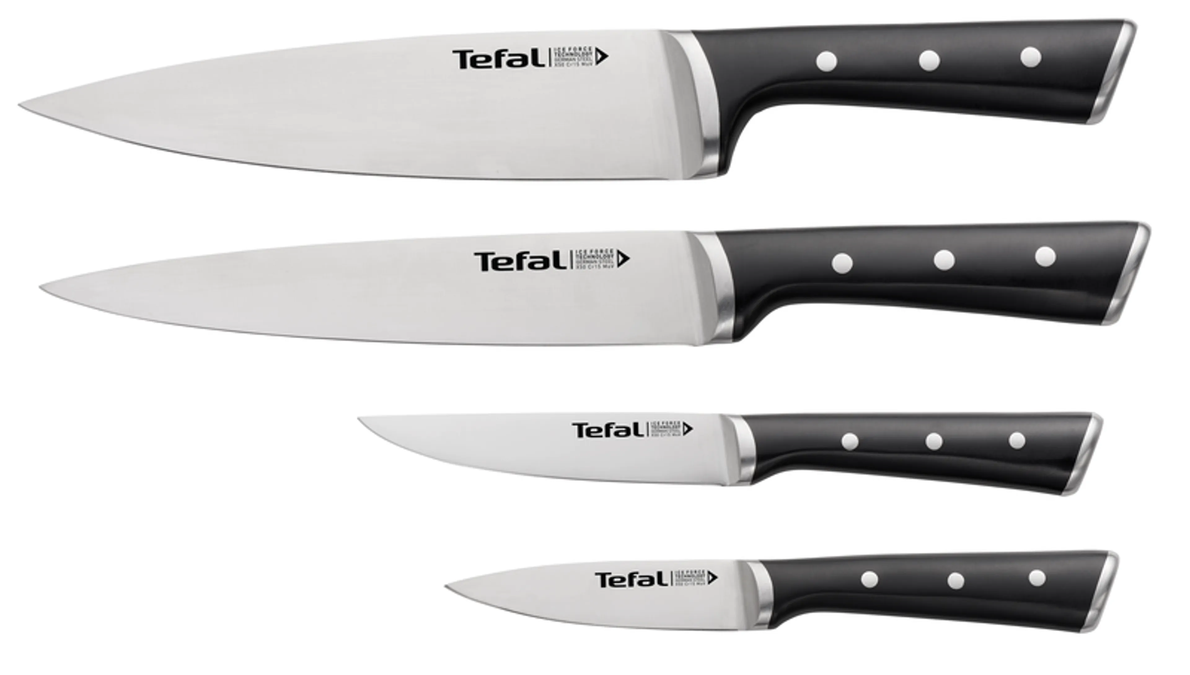 Набор ножей Tefal Ice Force 4 предмета K2324S74 фото