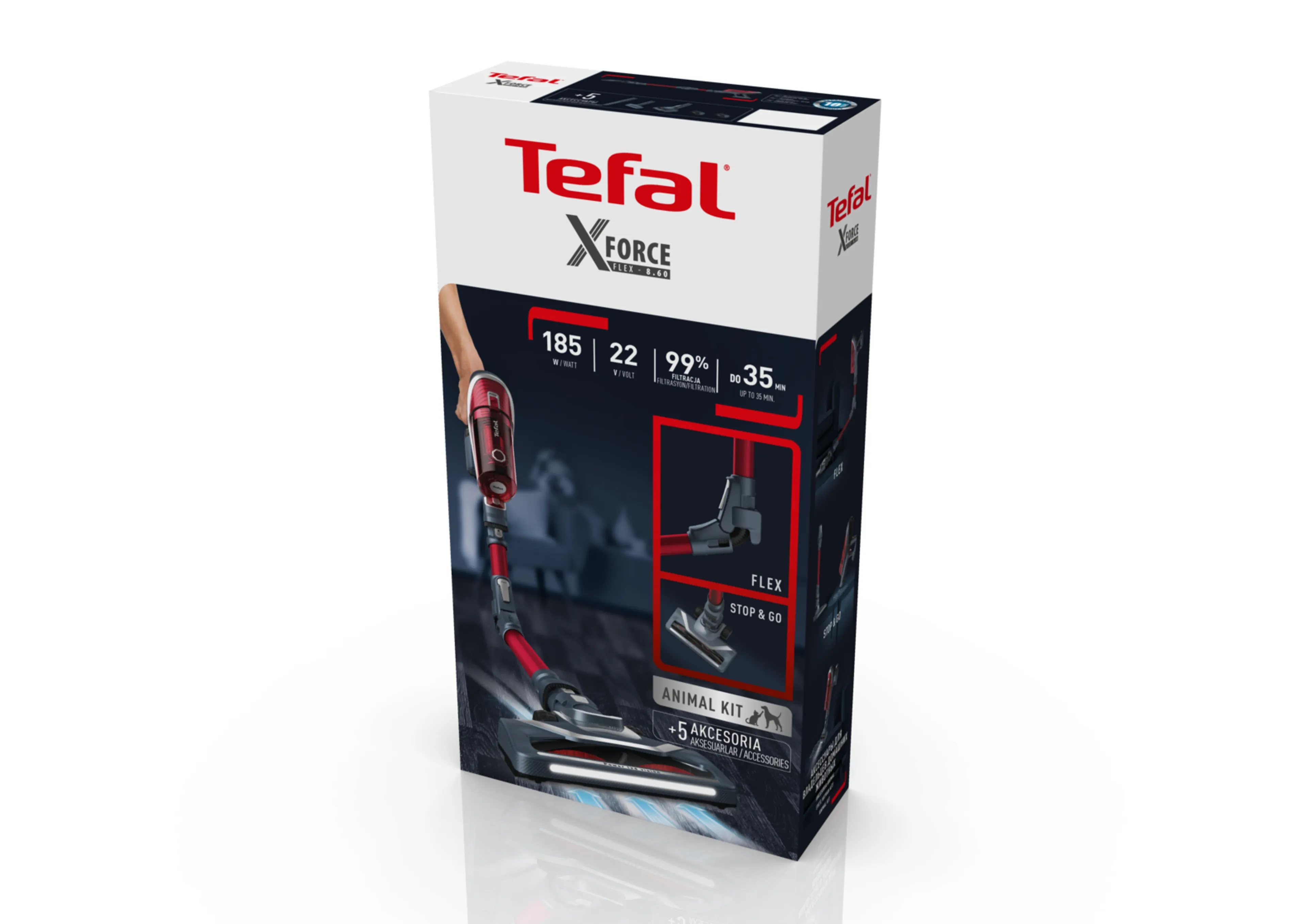 Беспроводной пылесос Tefal X-Force Flex 8.60 TY9679WO