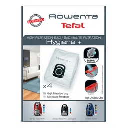 Пылесборники HYGIENE+  для пылесосов TW64 Tefal ZR200540