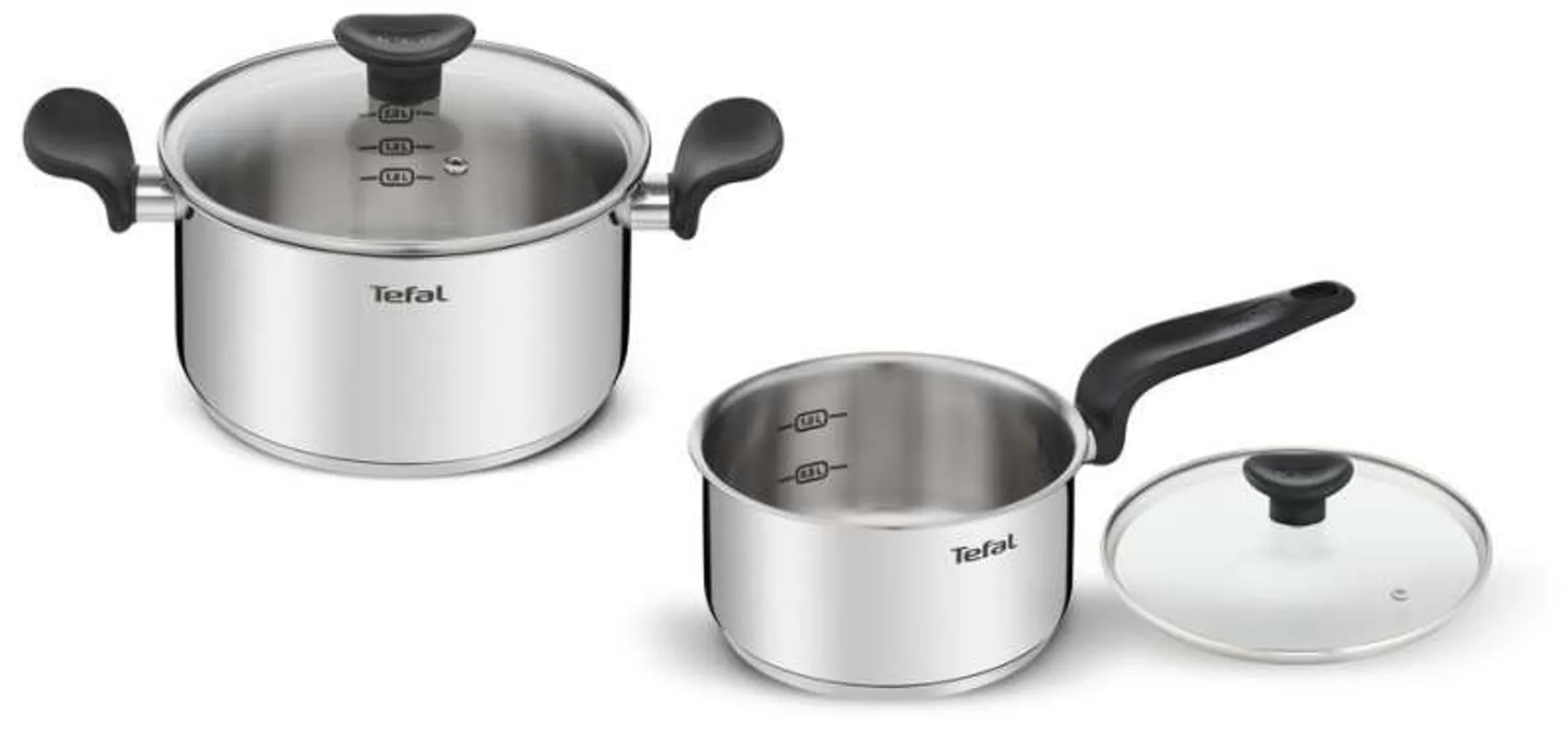 Набор посуды Tefal Primary 4 предмета 16/20 см 1,5/3 л E308S474 фото