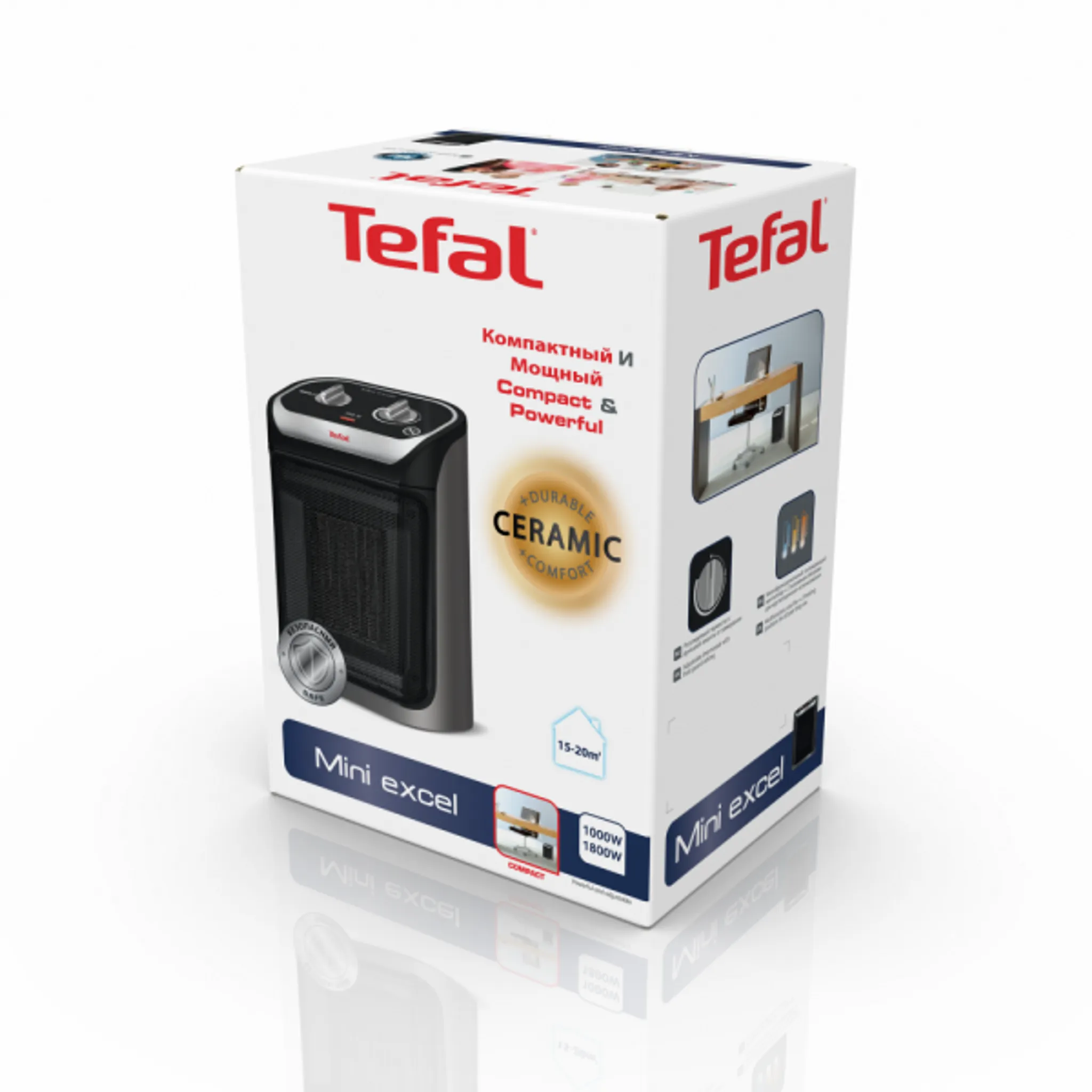 Керамический обогреватель Tefal Mini Excel SE9260F0