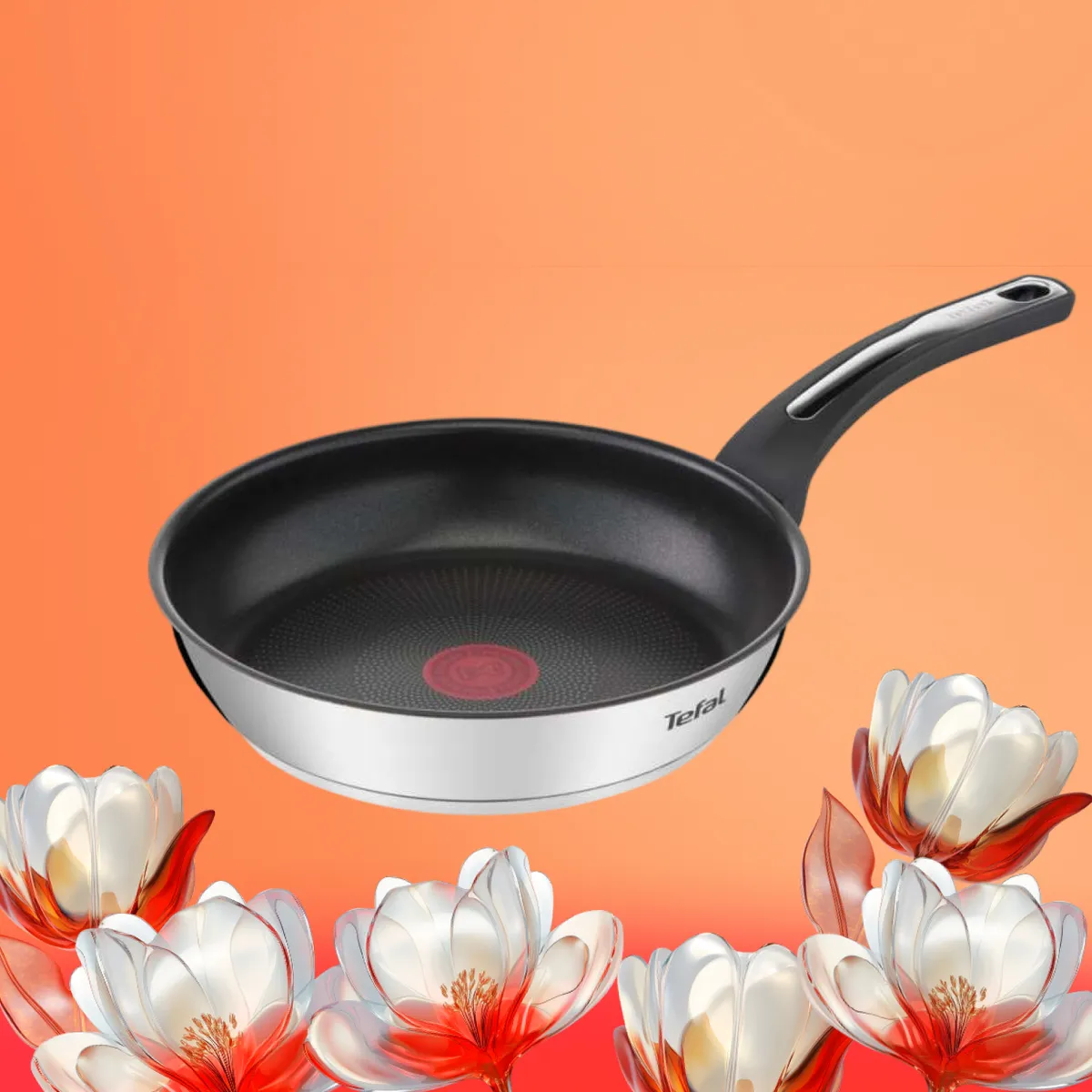 Сковорода Tefal Emotion 26 см E3000504, цена 3299.00 руб. в интернет ...