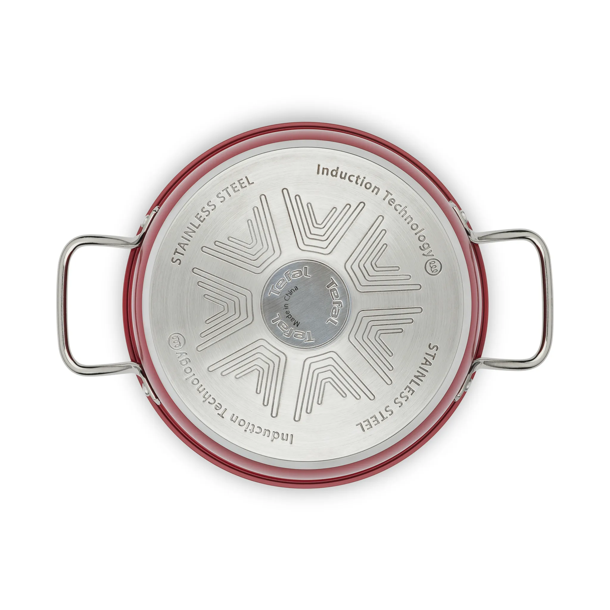 Набор посуды Tefal Intuition Colors 6 предметов 1,2/2,5/4,5л 16/20/24см B903S374