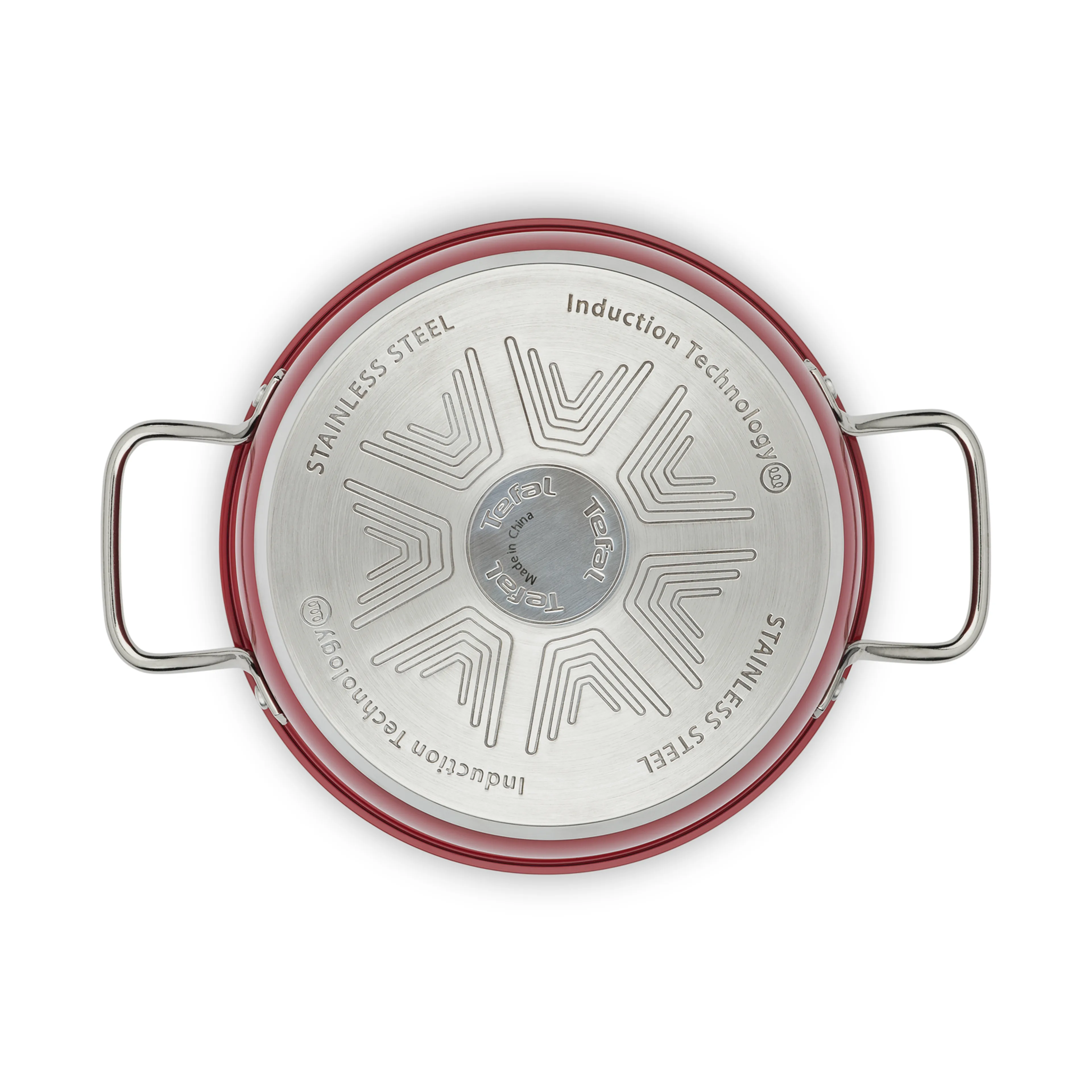 Набор посуды Tefal Intuition Colors 6 предметов 1,2/2,5/4,5л 16/20/24см B903S374