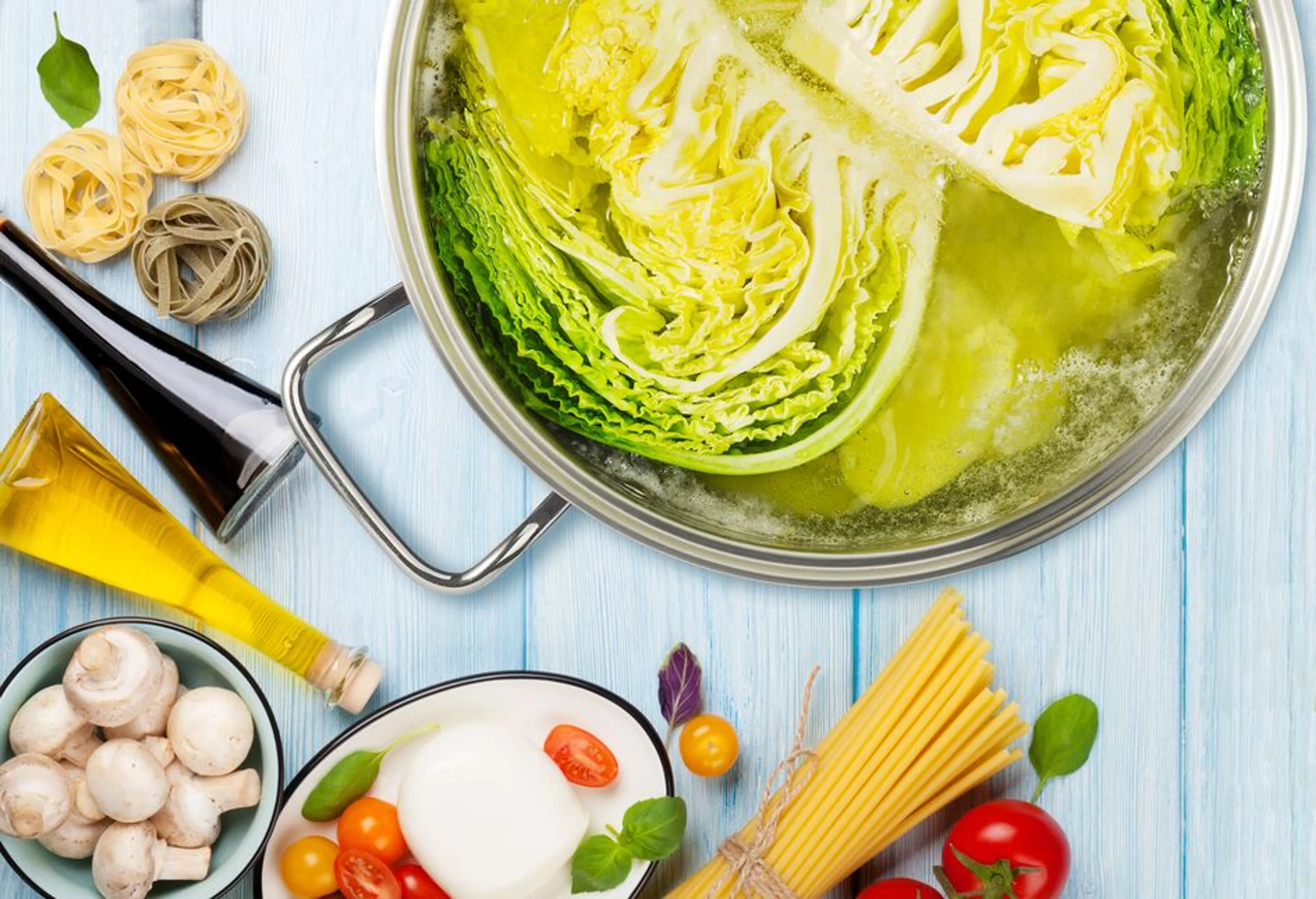 Набор посуды Tefal Intuition Colors 6 предметов 1,2/2,5/4,5л 16/20/24см B903S374
