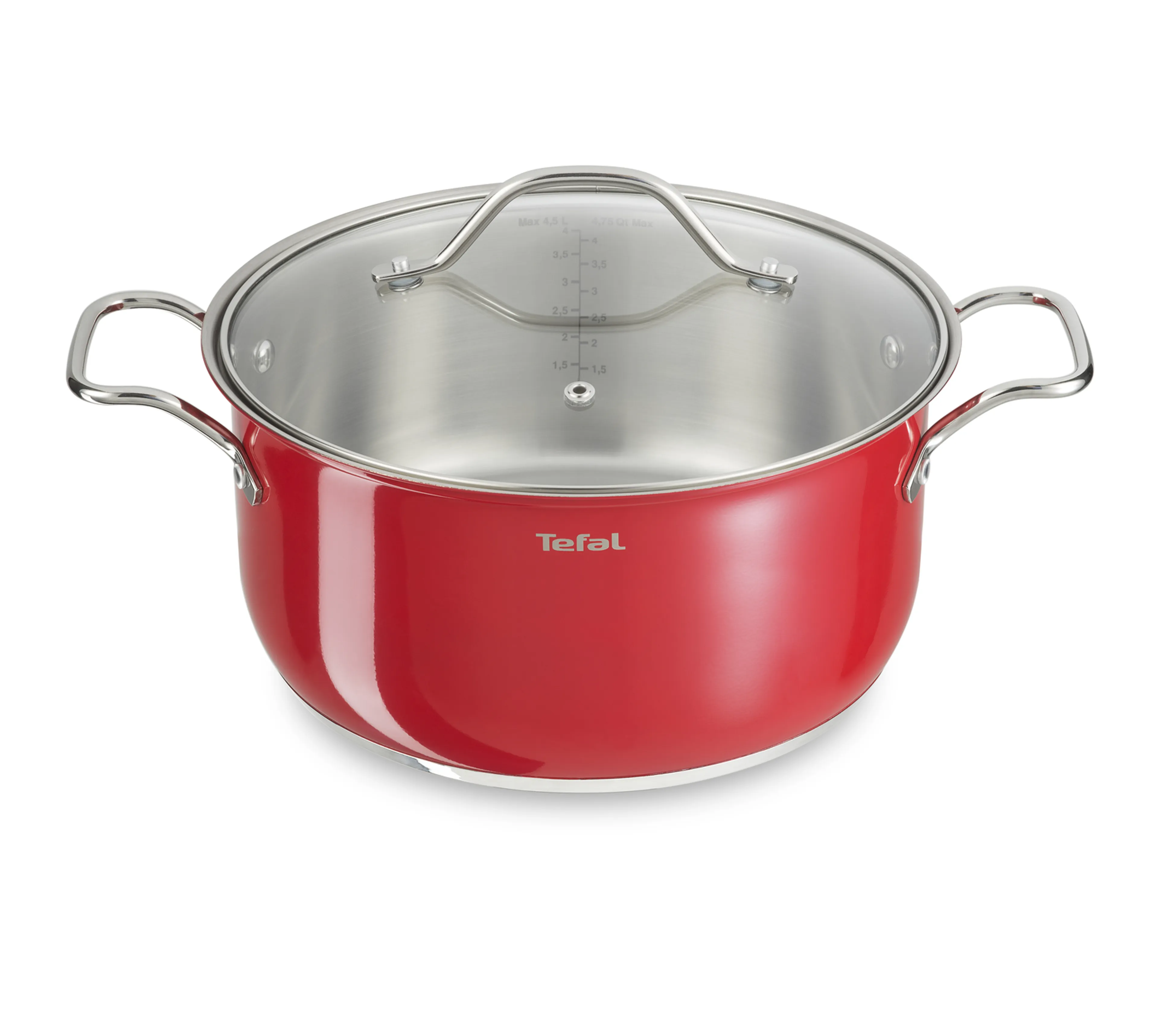 цена на Набор посуды Tefal Intuition Colors 6 предметов 1,2/2,5/4,5л 16/20/24см B903S374