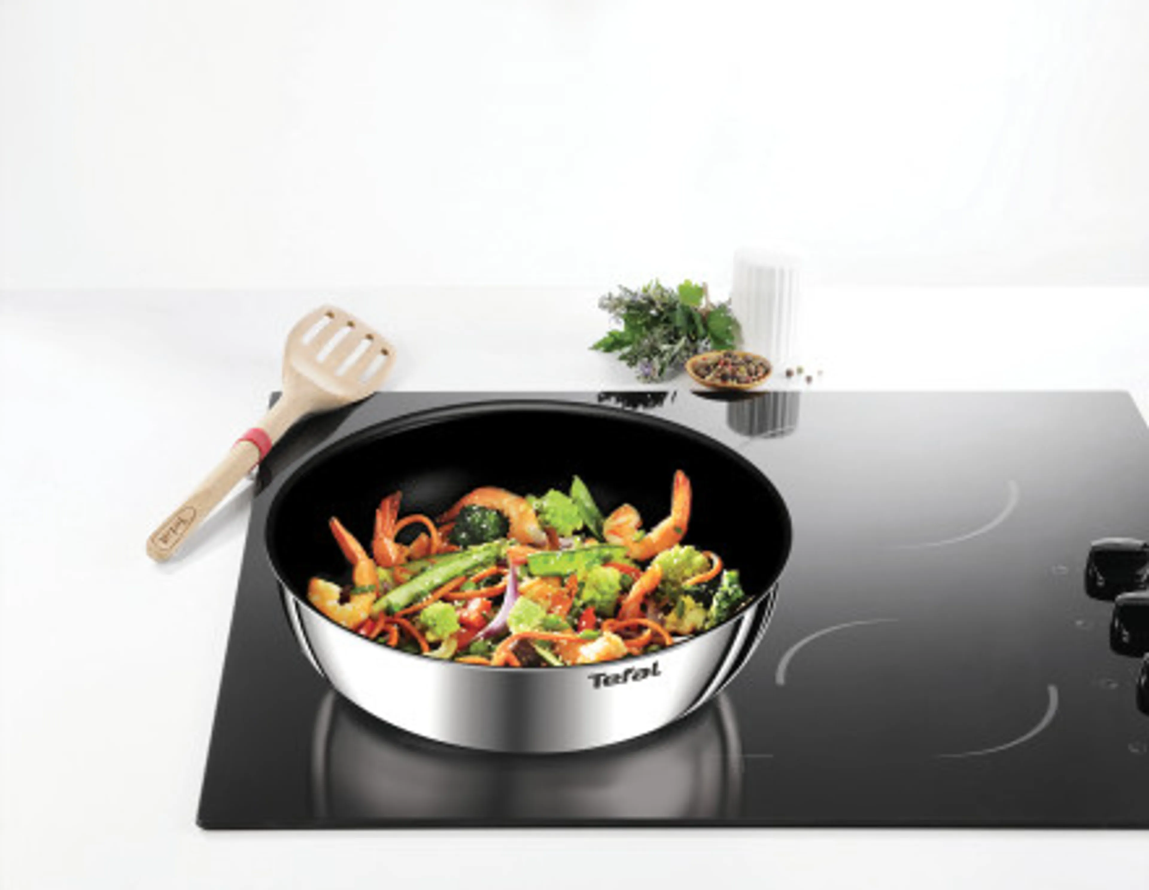Сковорода-вок 26 см Tefal Ingenio Emotion L9487774 купить в официальном магазине