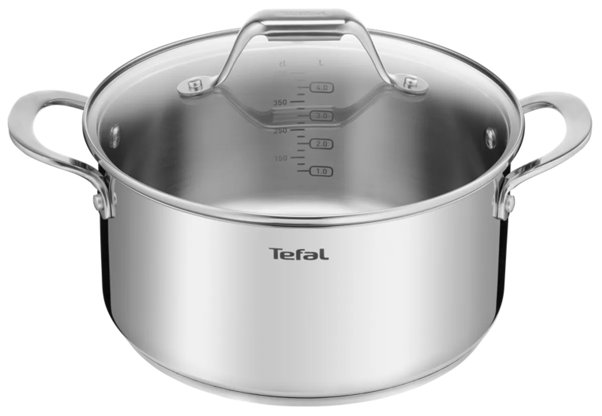 цена на Кастрюля с крышкой 24 см, 5,2 л Tefal Emotion H8114674