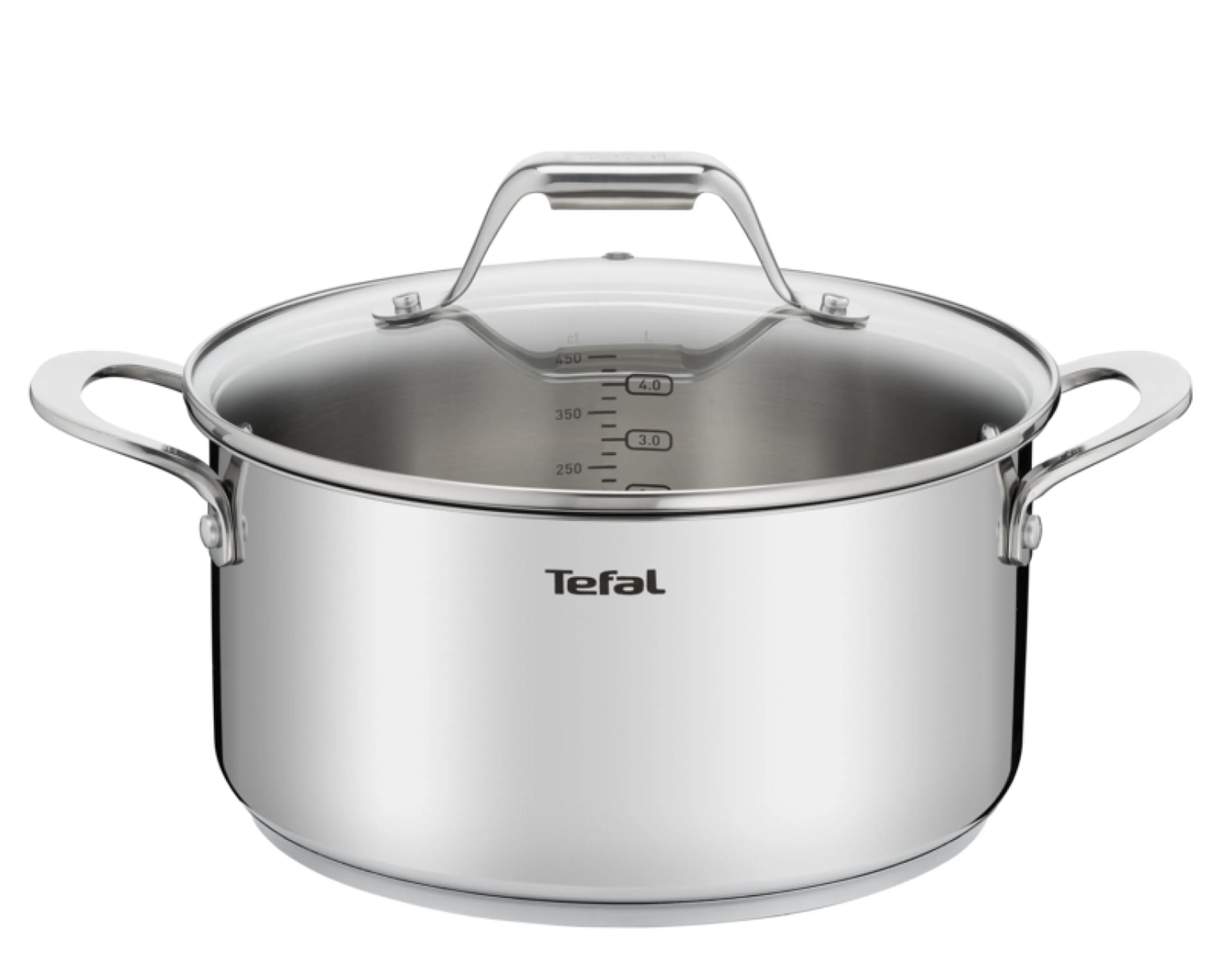 Кастрюля с крышкой 24 см, 5,2 л Tefal Emotion H8114674 фото