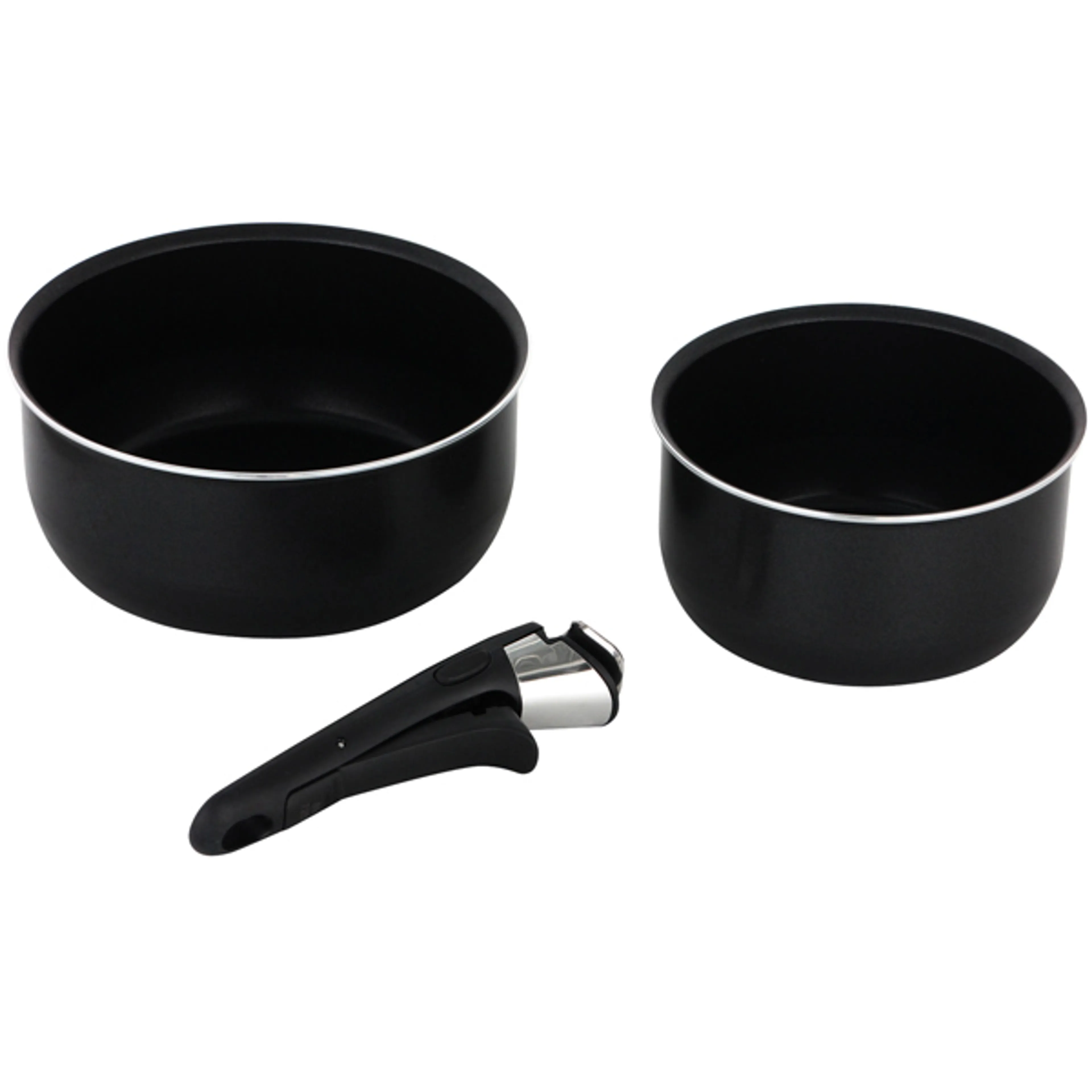 цена на Набор ковшей Tefal Ingenio Black 5 3 предмета 16/20см 04181830