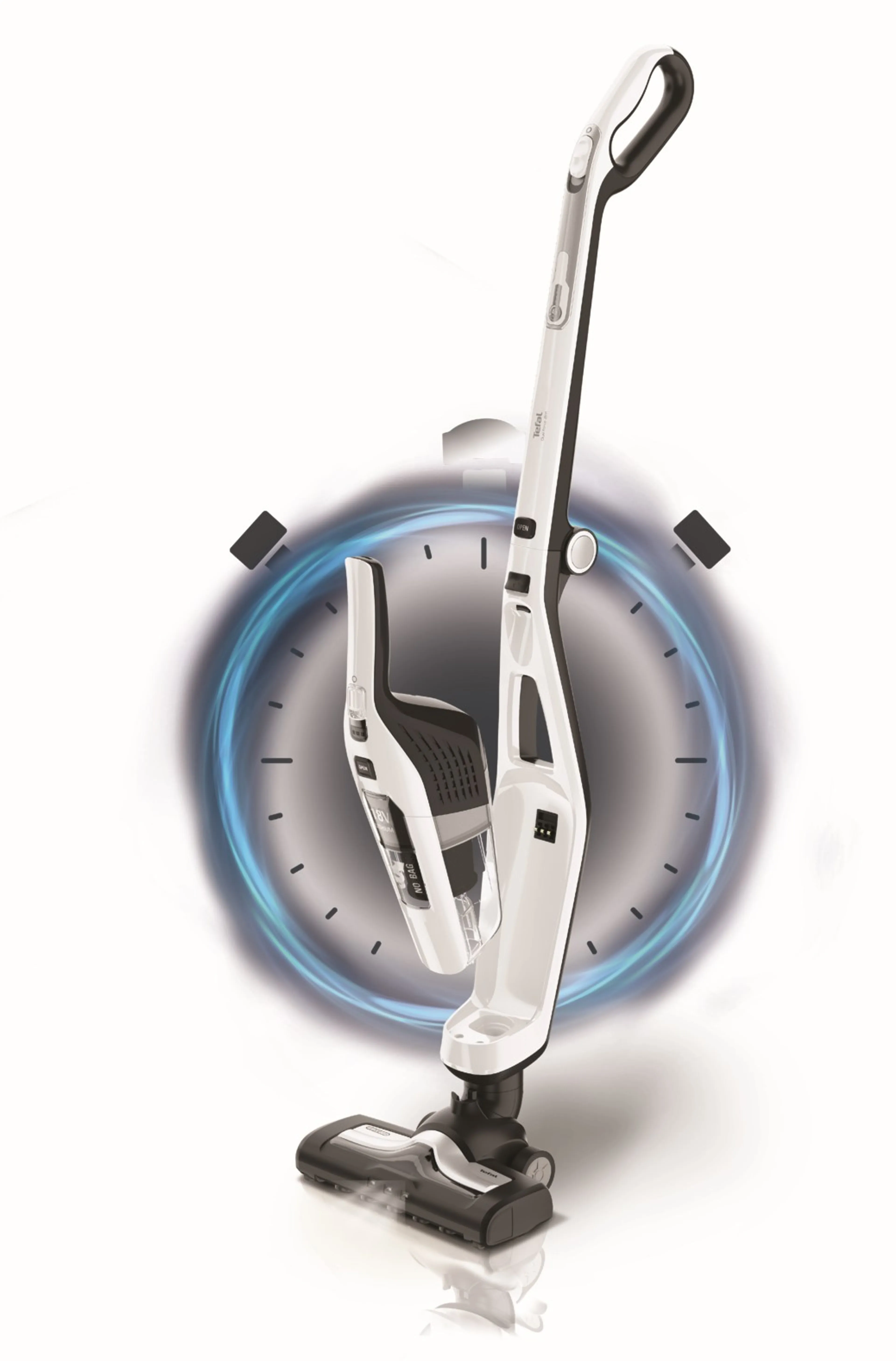 Беспроводной пылесос Tefal Dual Force TY6737WH