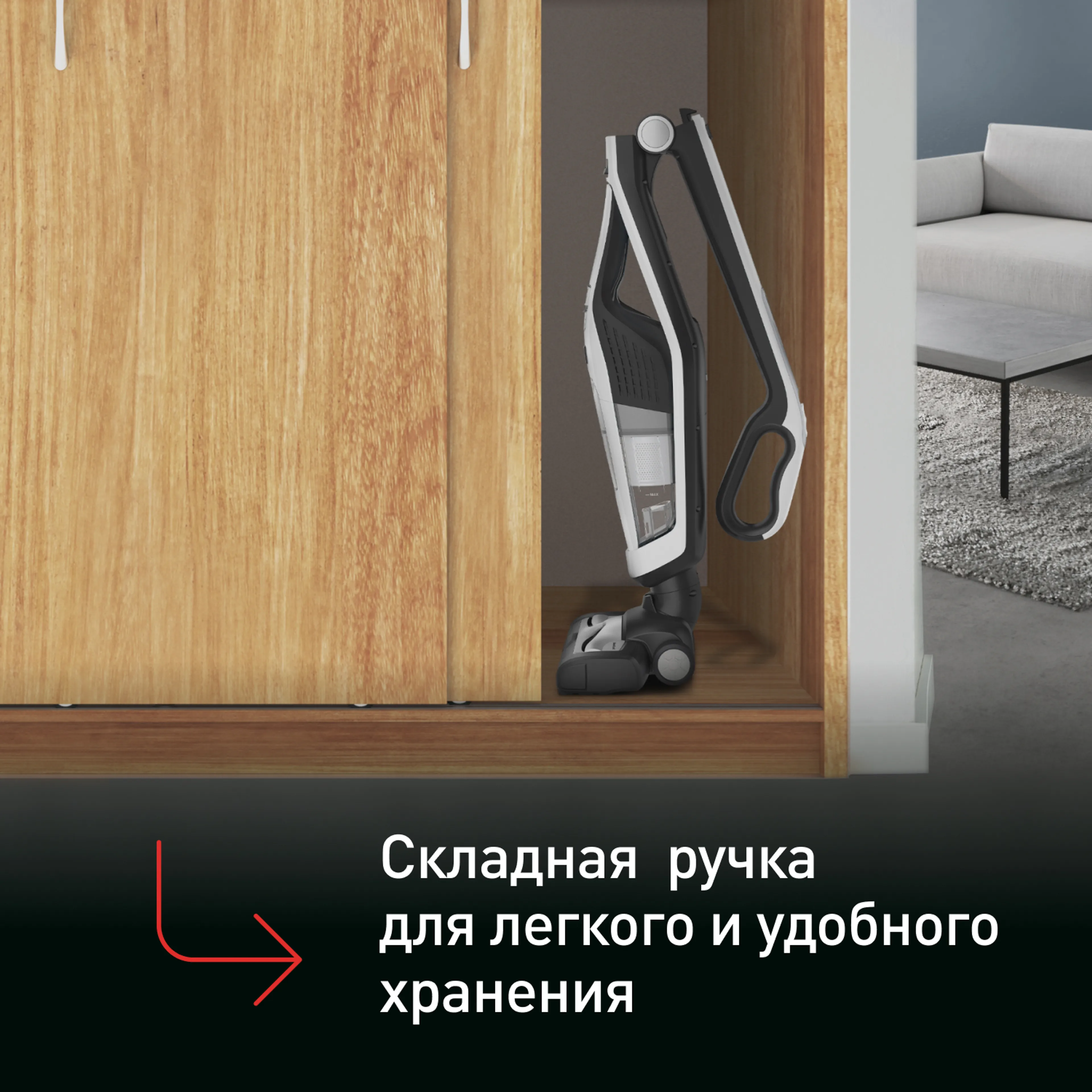 Беспроводной пылесос Tefal Dual Force TY6737WH