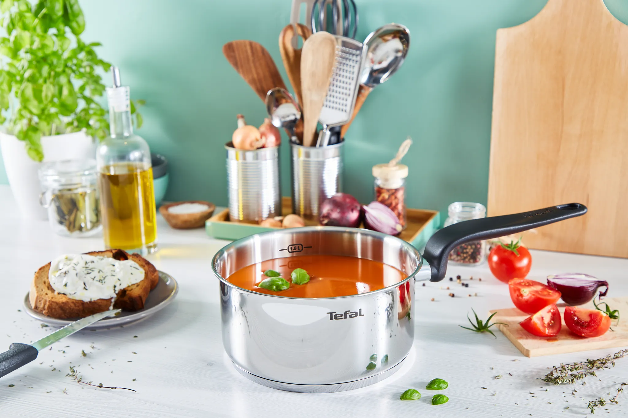 Ковш с крышкой Tefal Primary 16 см 1,5 л E3082274