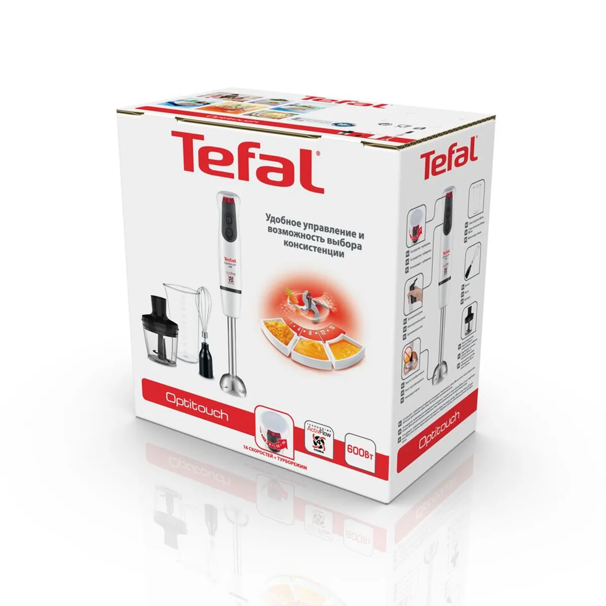 Погружной блендер Tefal Optitouch HB833132