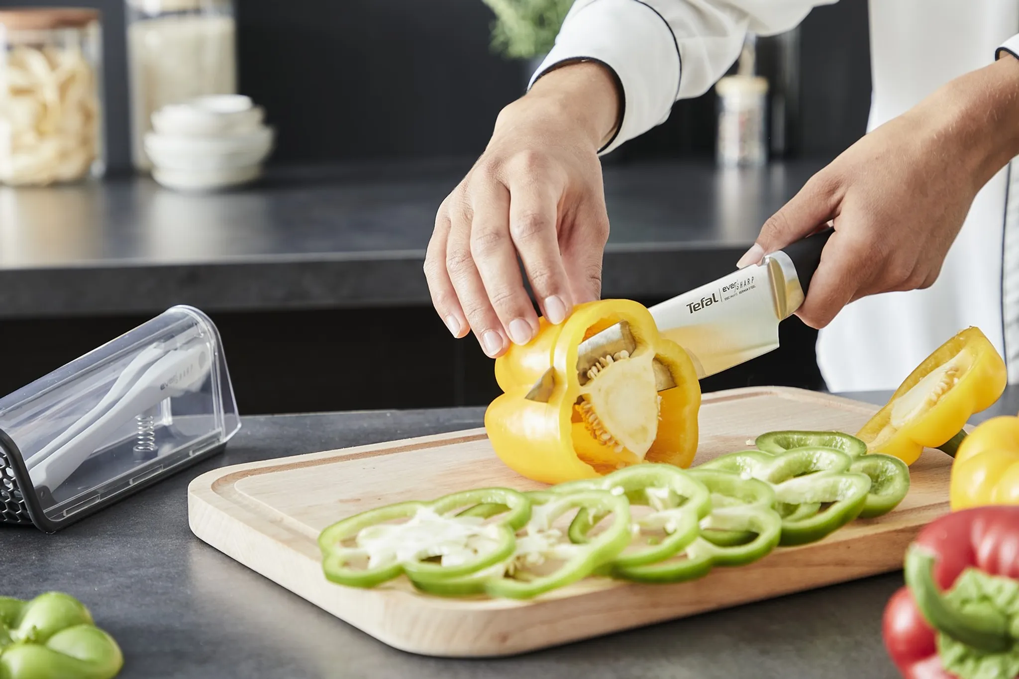 Поварской нож 16,5 см Tefal Ever Sharp K2569004