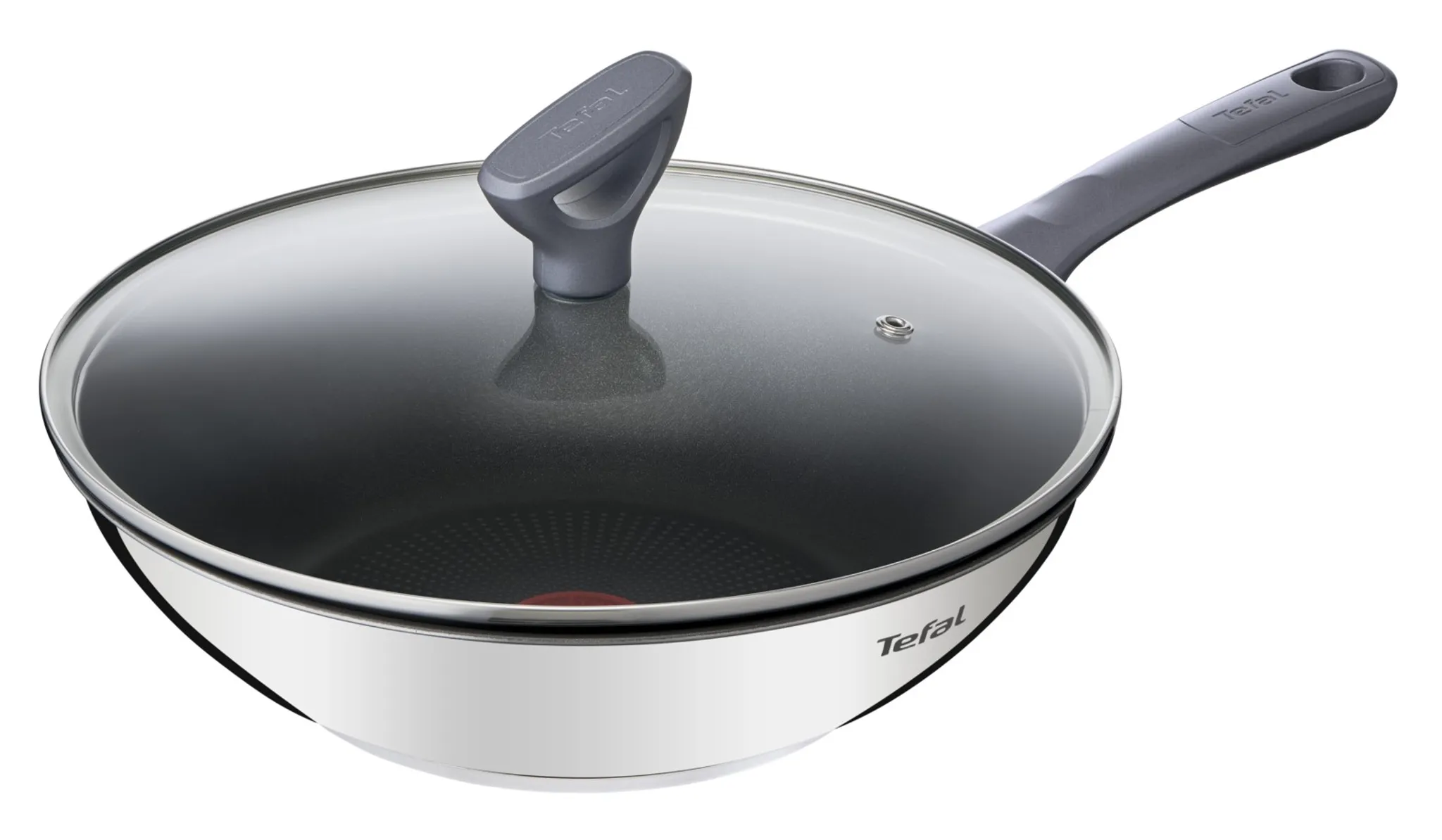 Сковорода-вок с крышкой 28 см. Tefal Daily Cook 28 см G7309955 фото