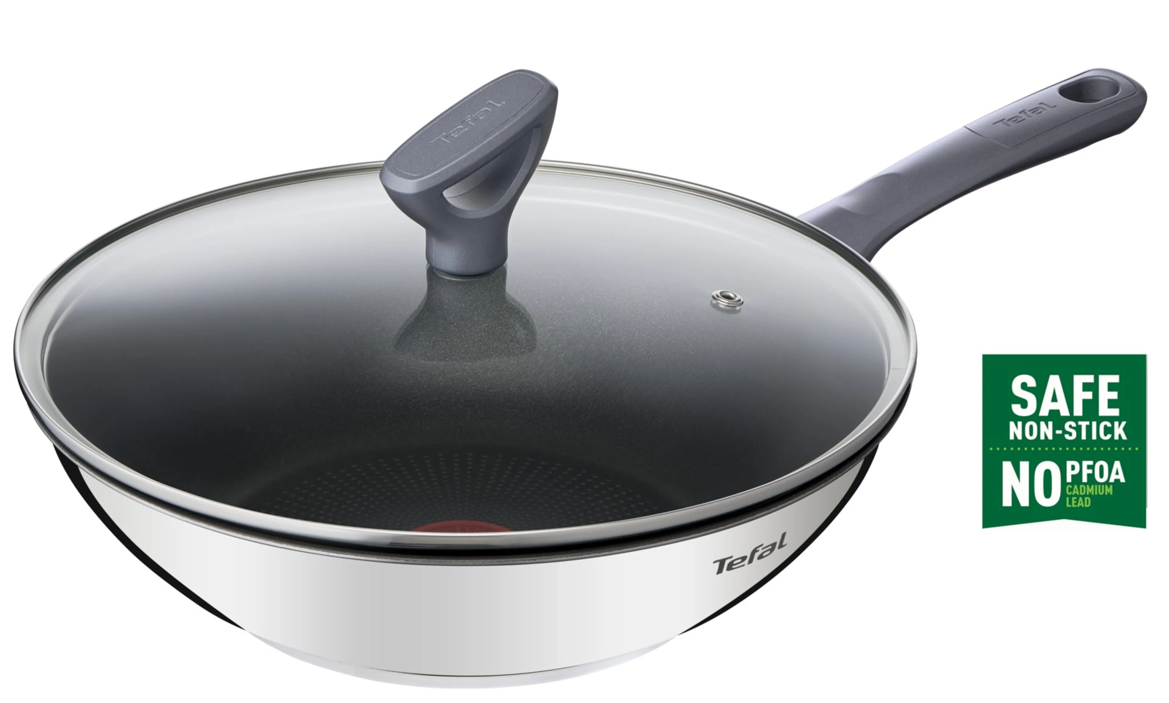 Сковорода-вок с крышкой 28 см. Tefal Daily Cook 28 см G7309955