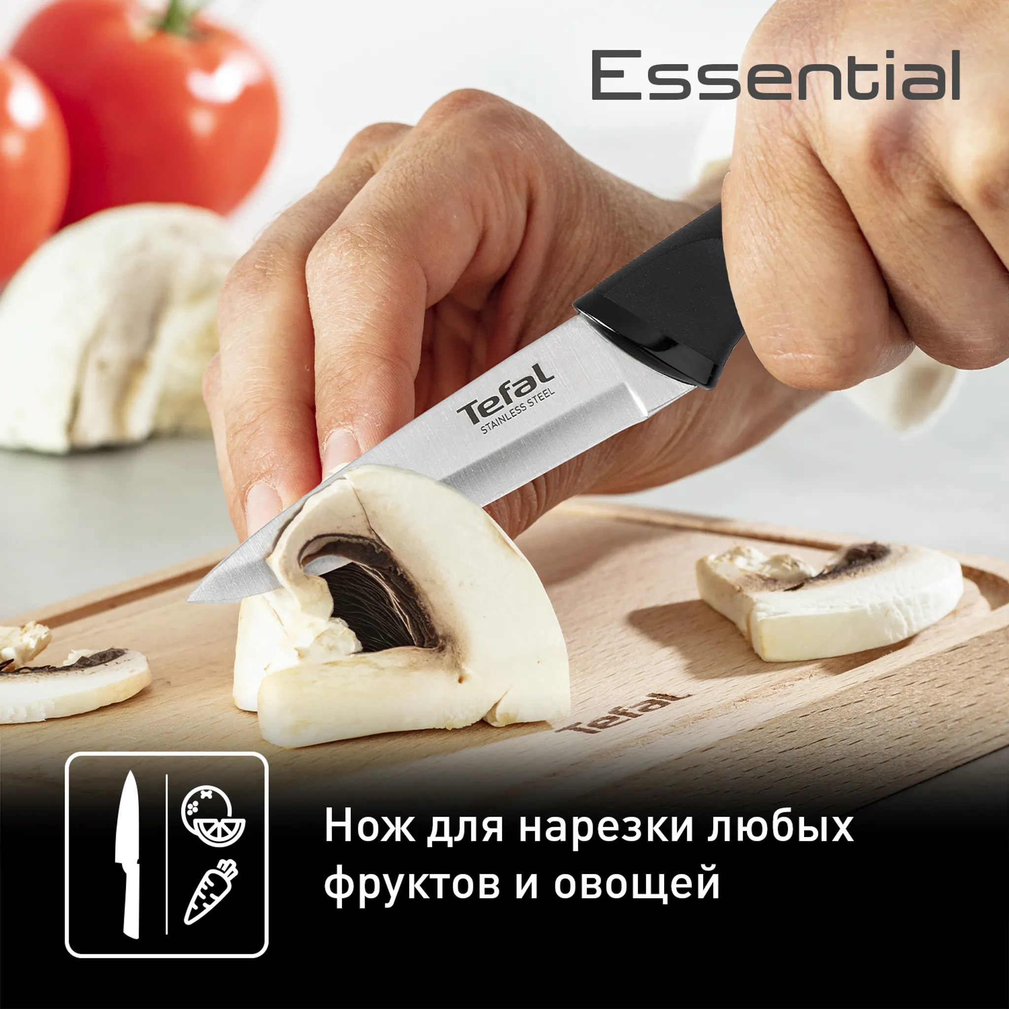 Набор ножей Tefal Essential K2219355