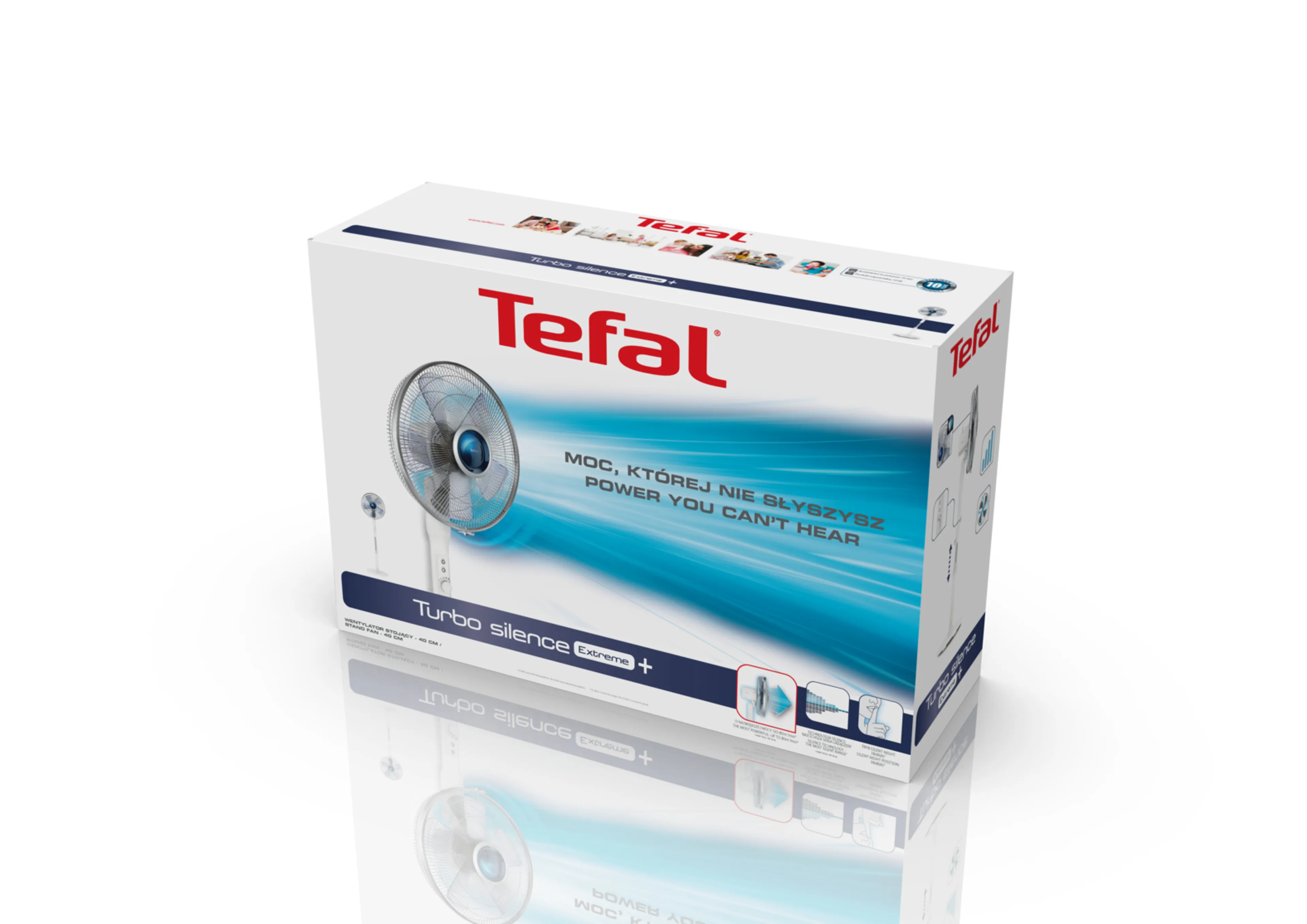 Напольный вентилятор Tefal Turbo Silence Extreme VF5840F0
